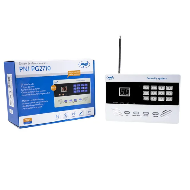 PNI PG2710 système alarme maison sans fil sirène 110 dB