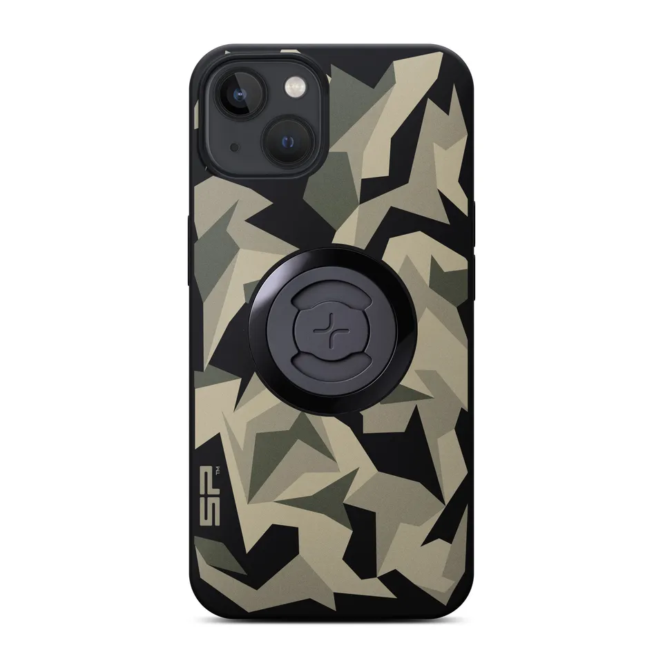 SP Connect Phone Case Geo Camo Olive coque iPhone 16 Pro