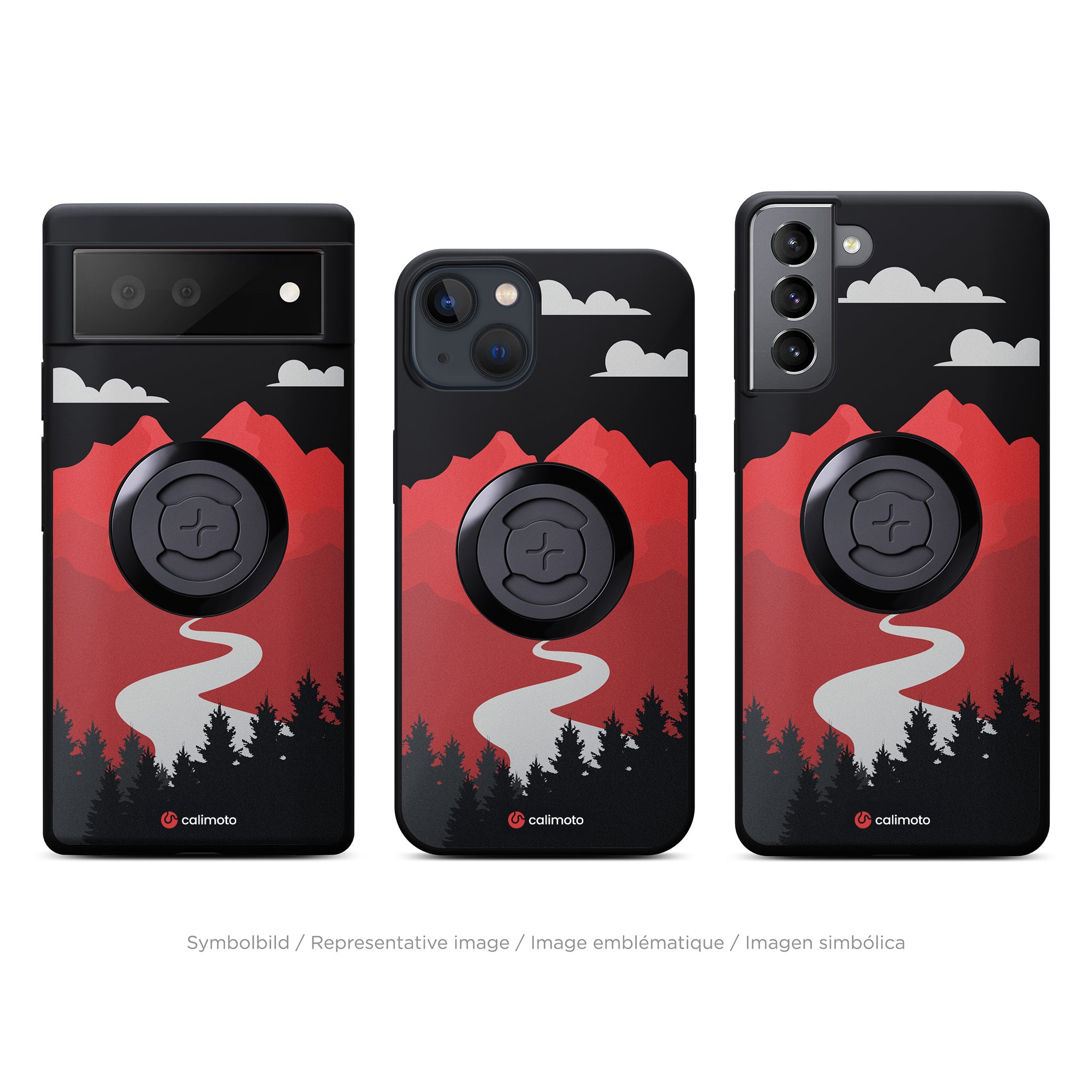 SP Connect calimoto Mountain Road coque fixation moto