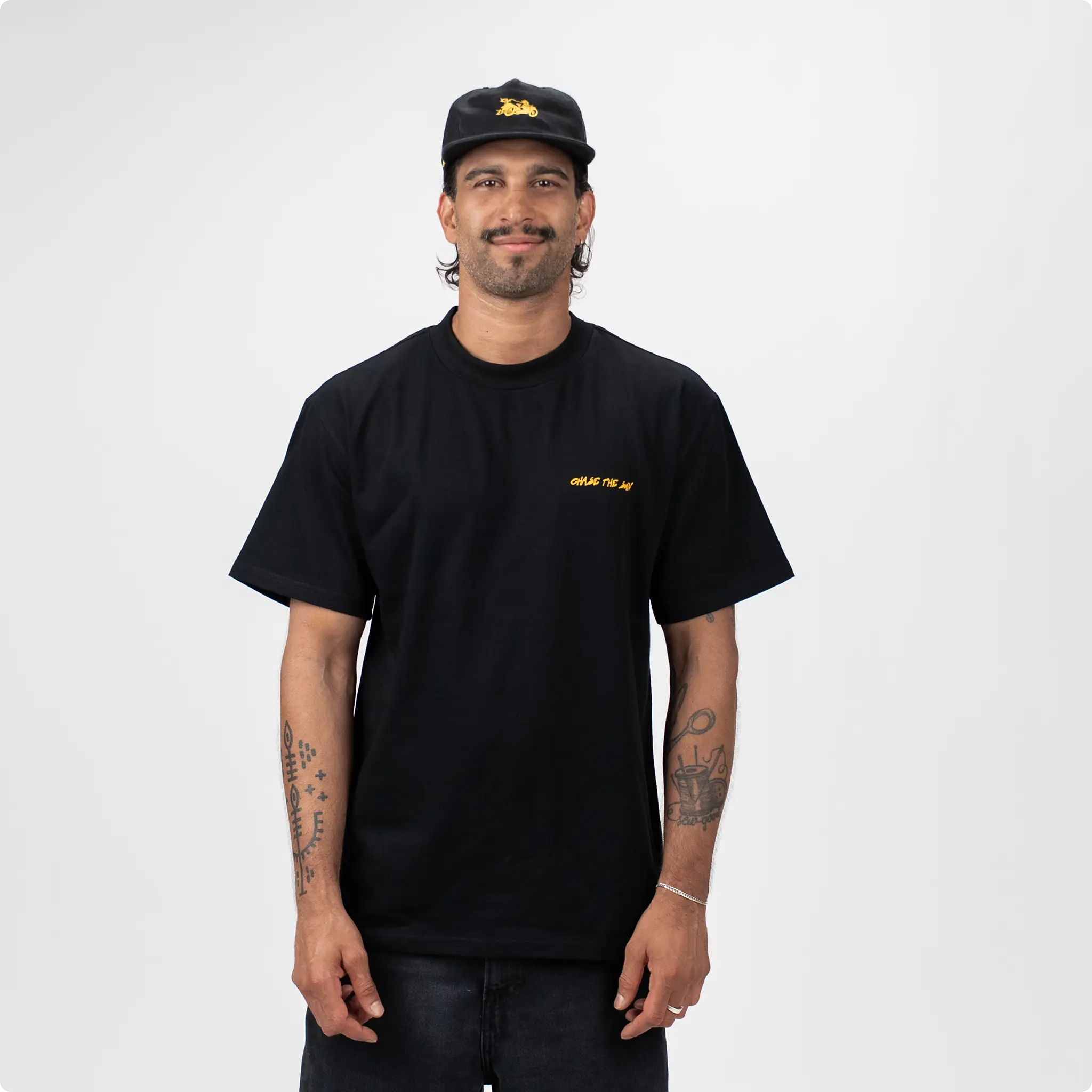 SP Connect Chase the Sun T-Shirt Cyclist noir coton taille L