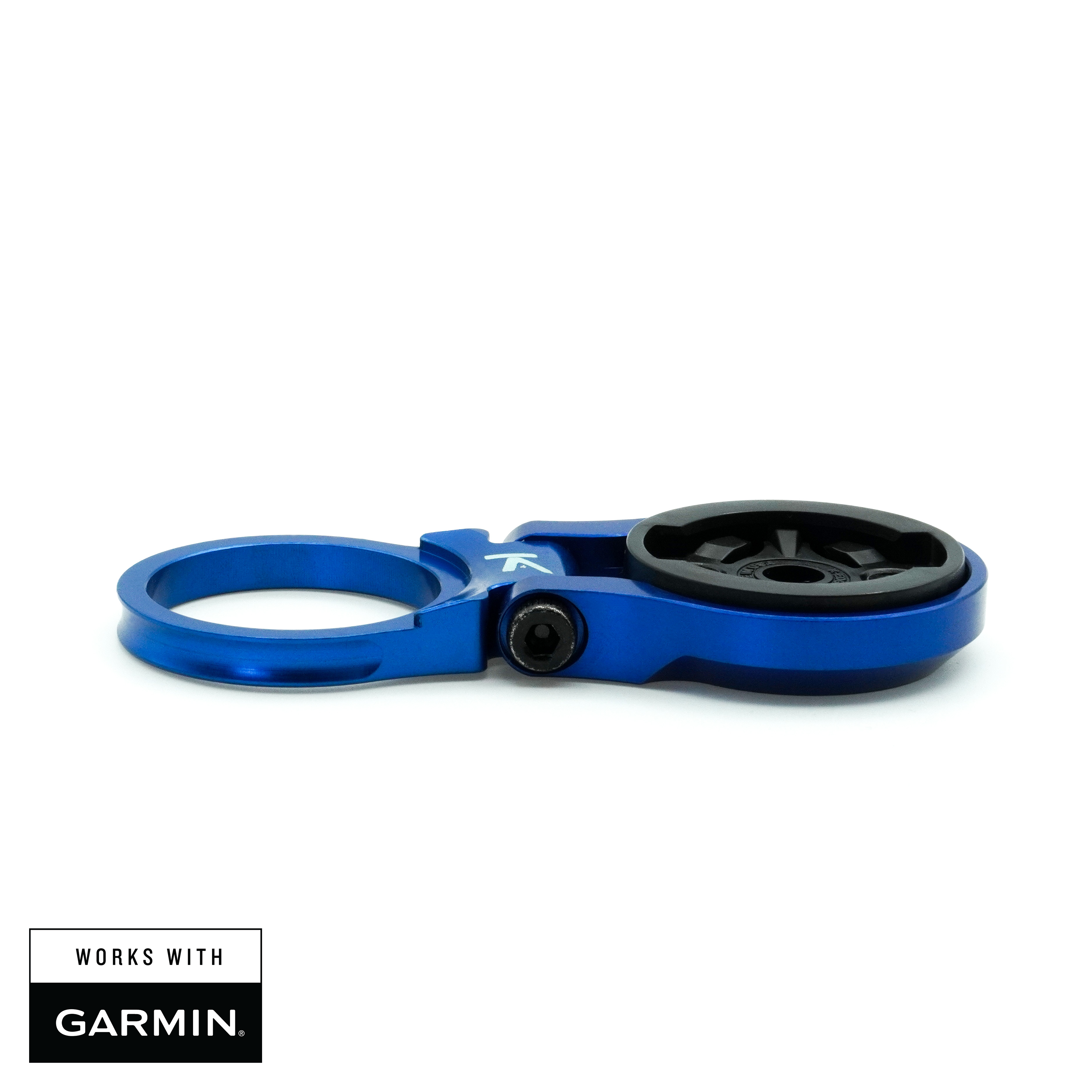 K-Edge Adjustable Stem Support Compteur Garmin Noir Vélo