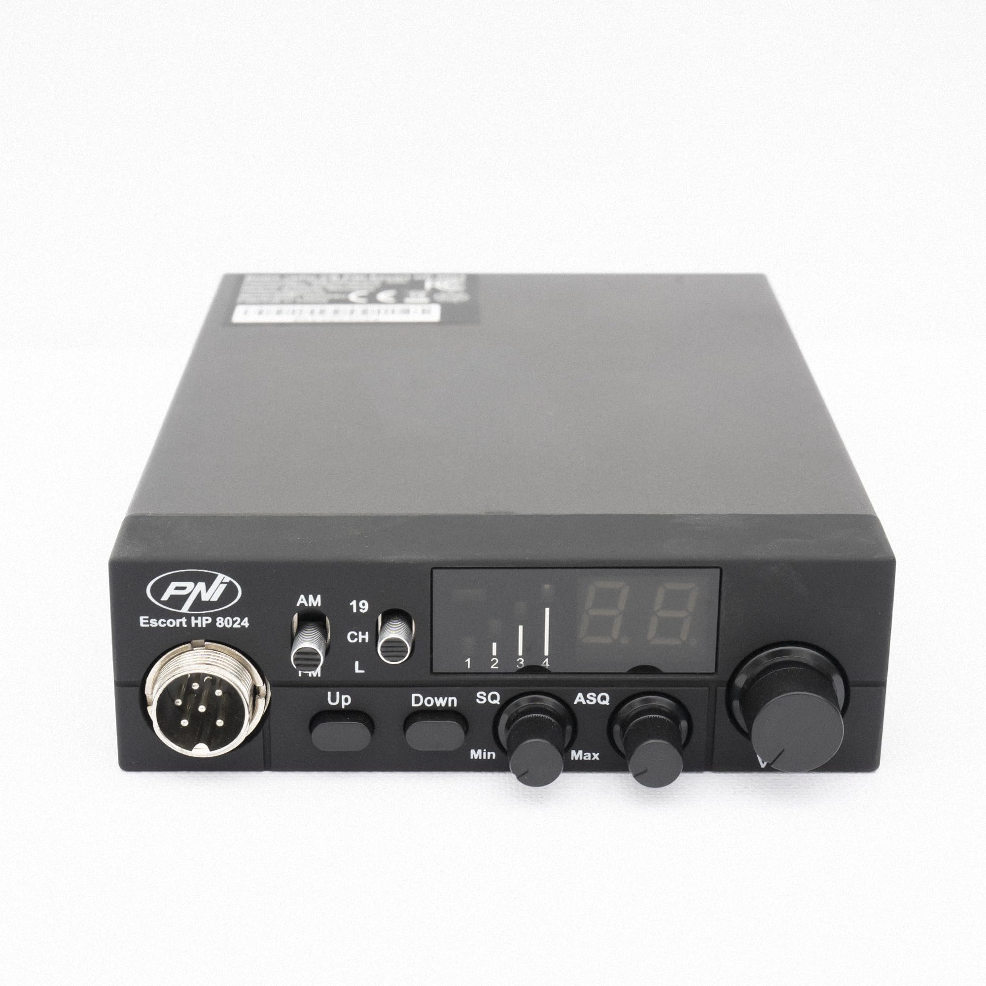 PNI Escort HP 8024 station radio CB 12V-24V AM/FM 4W