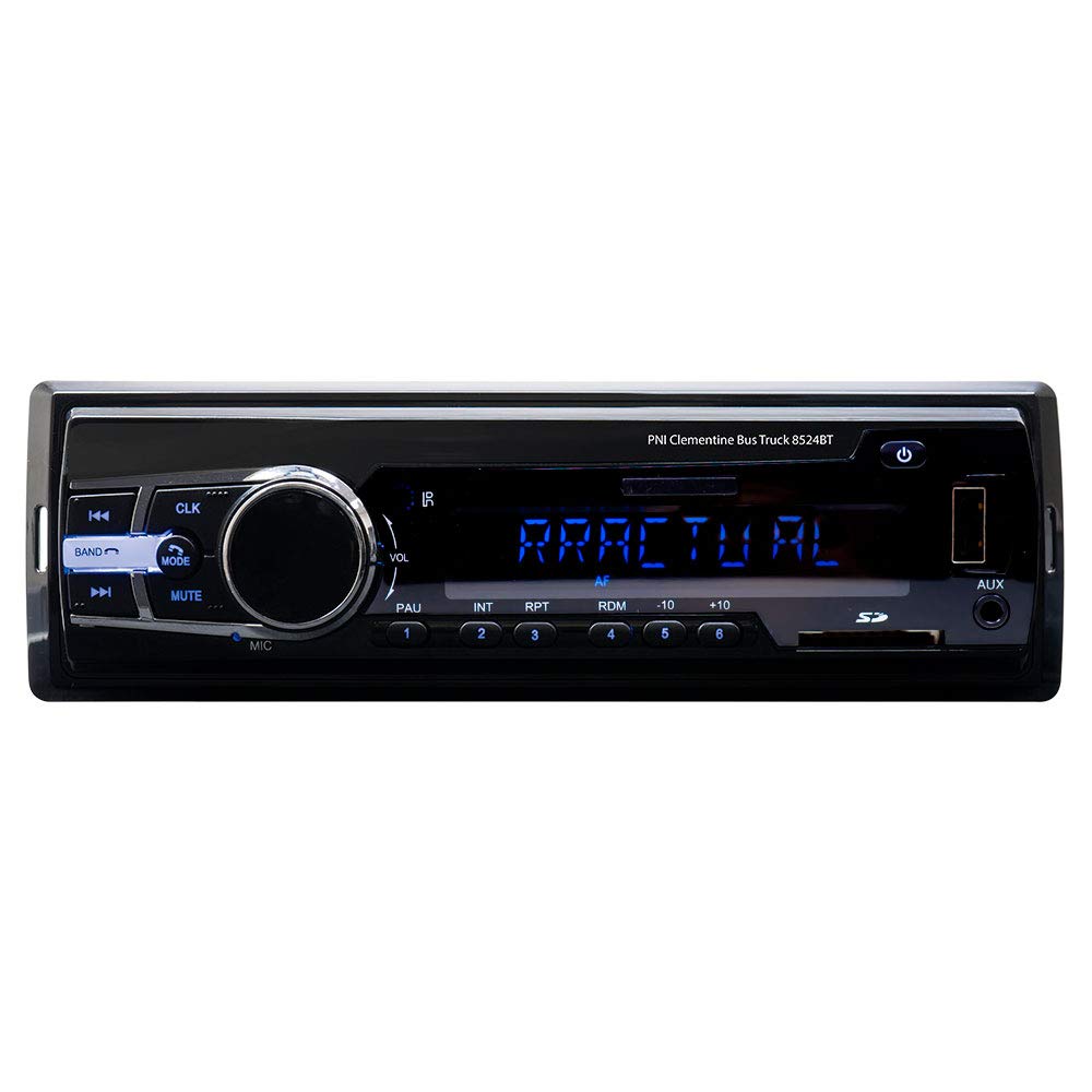 PNI Clementine 8524BT autoradio 1 DIN Bluetooth 12V 24V MP3