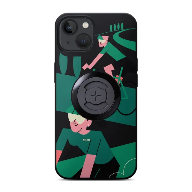 SP Connect 2Bros coque vélo Vert iPhone 16 Pro