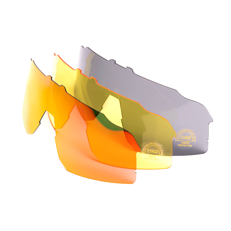 Ravemen CG03 lunettes cyclisme polarisées UV400 3 verres