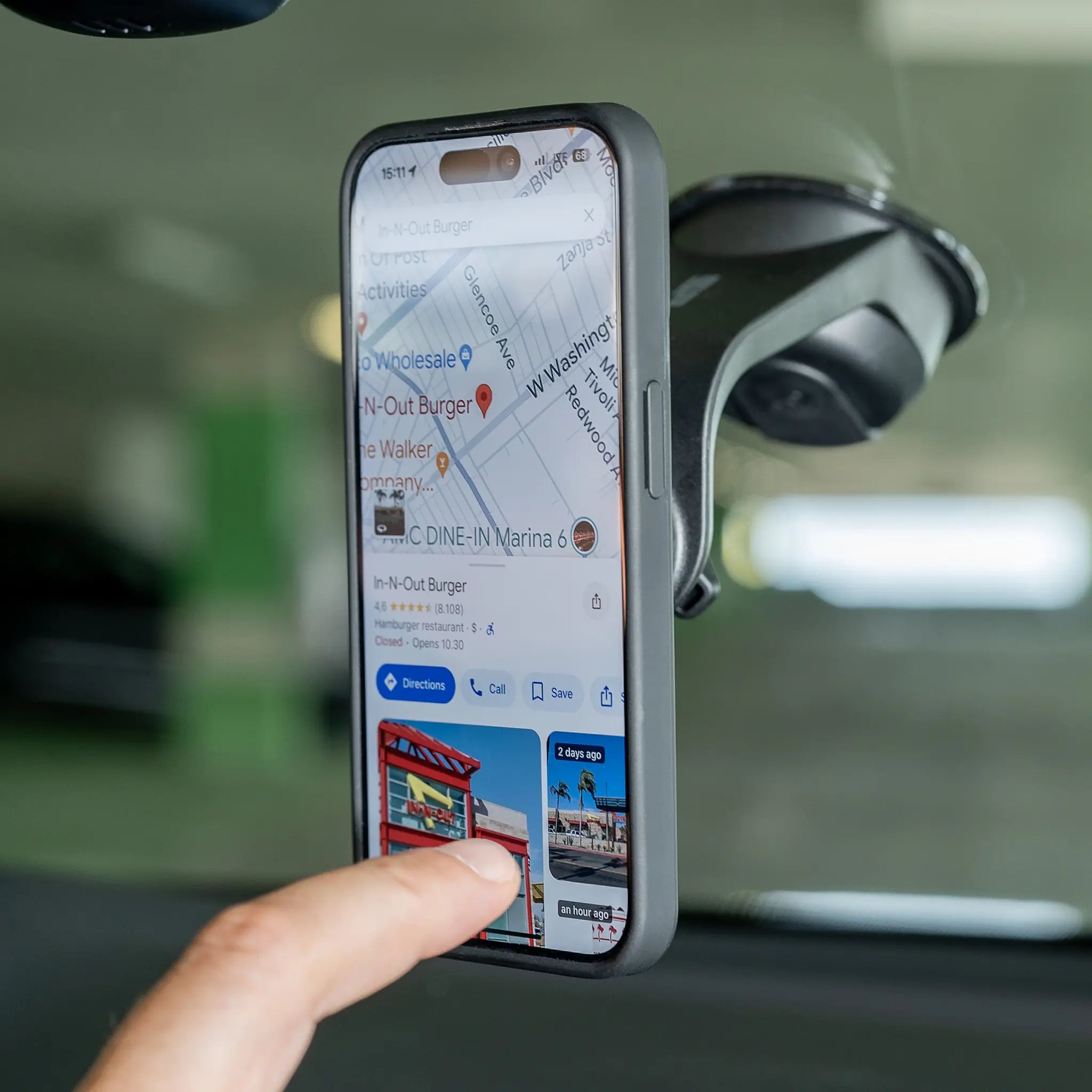 SP Connect Suction Mount MA support voiture pare-brise ventouse