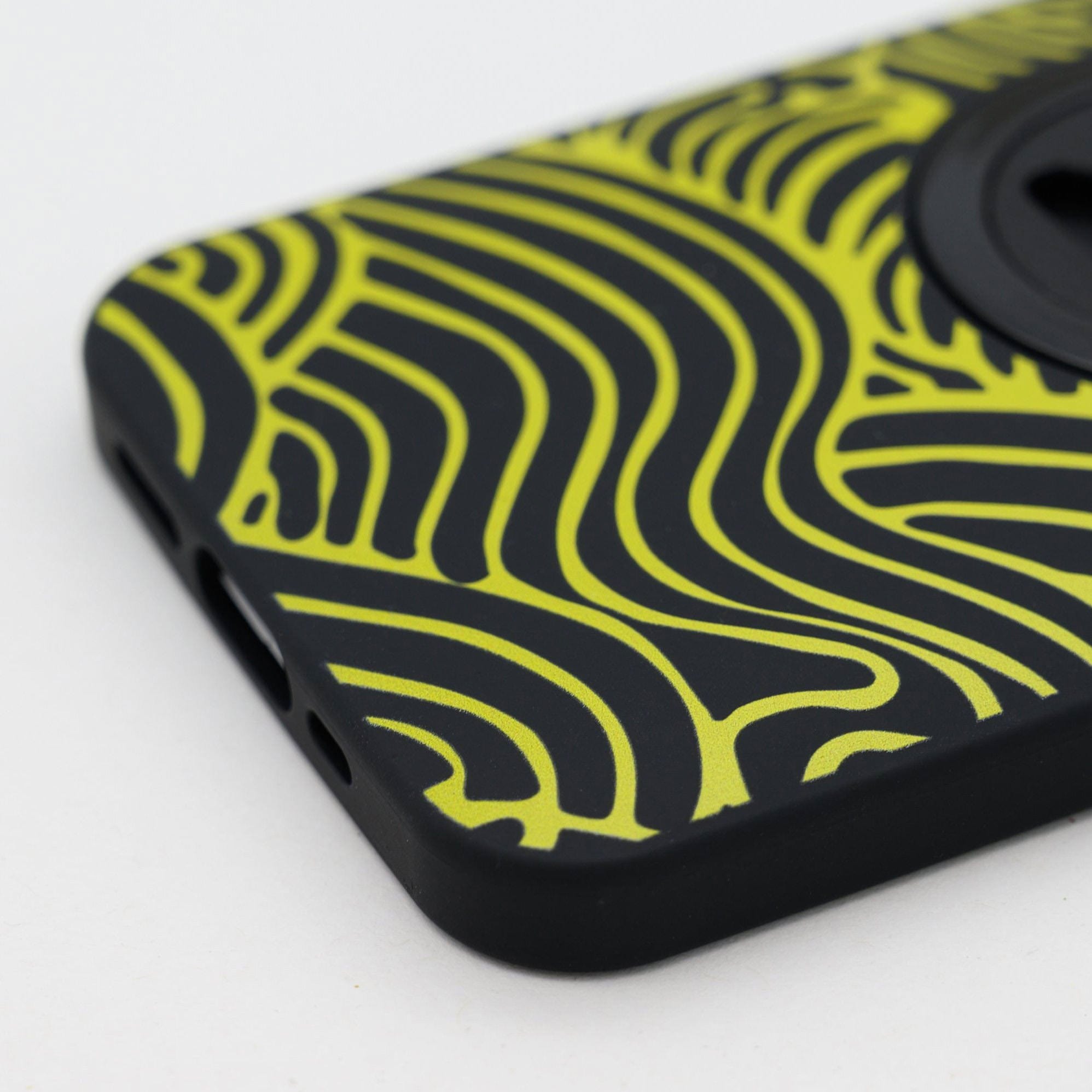 SP Connect Edition Waves coque téléphone jaune vélo