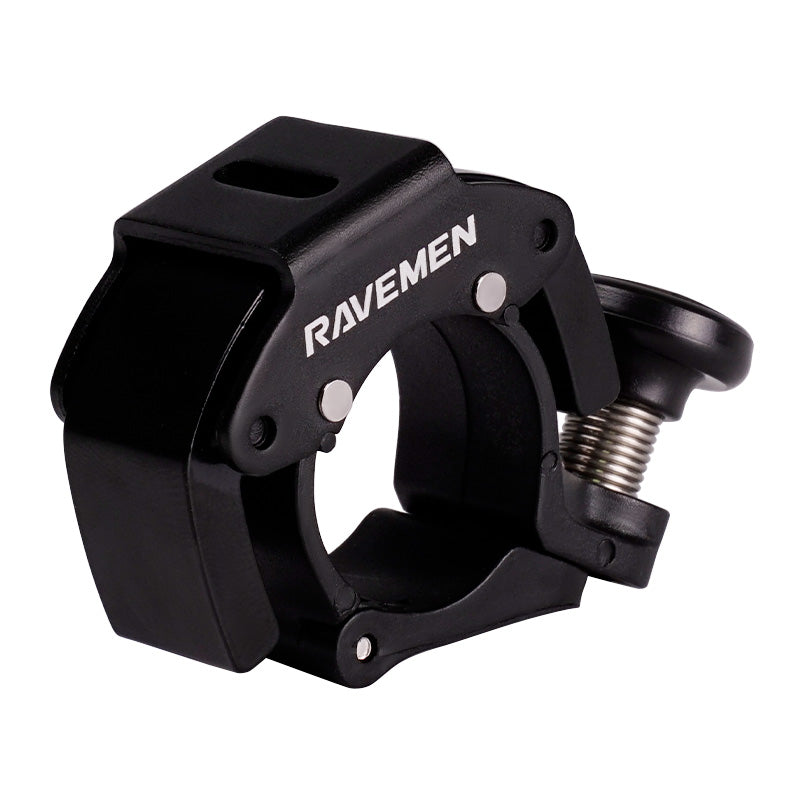 Ravemen Q4 sonnette vélo 100 dB noire guidon 22,2 mm