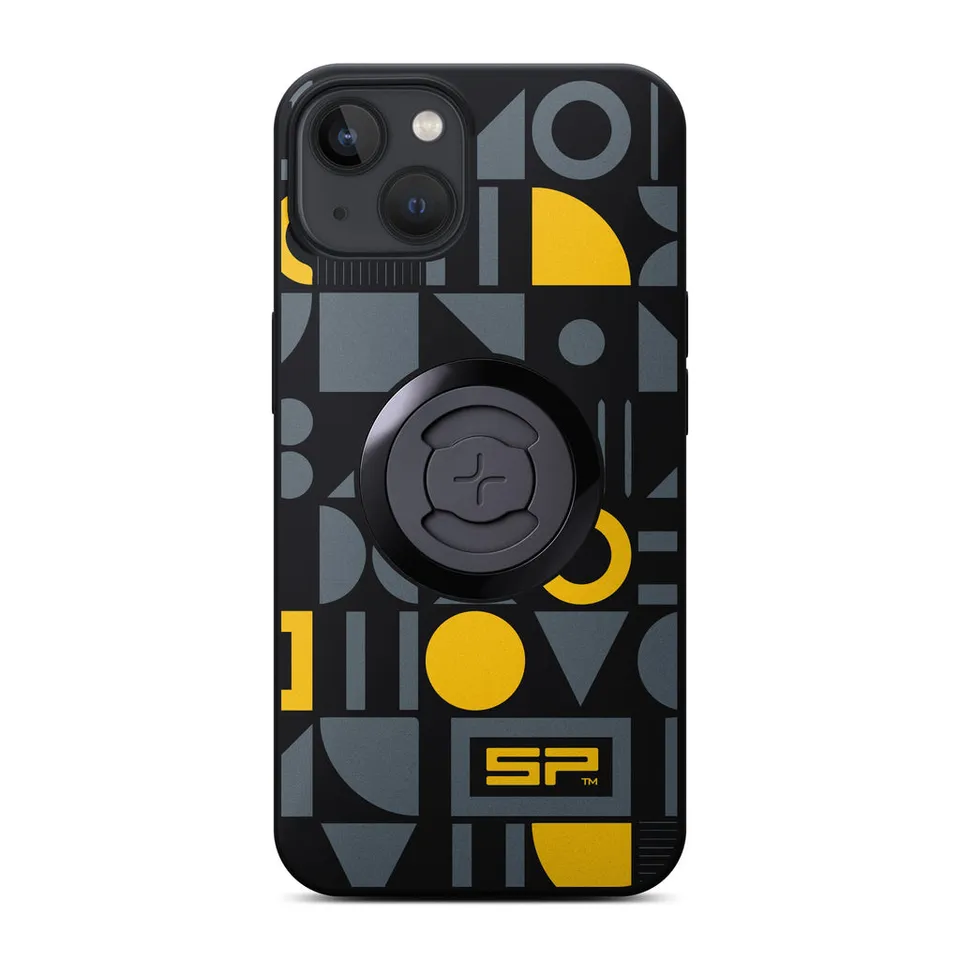 SP Connect Phone Case Geometric coque téléphone jaune