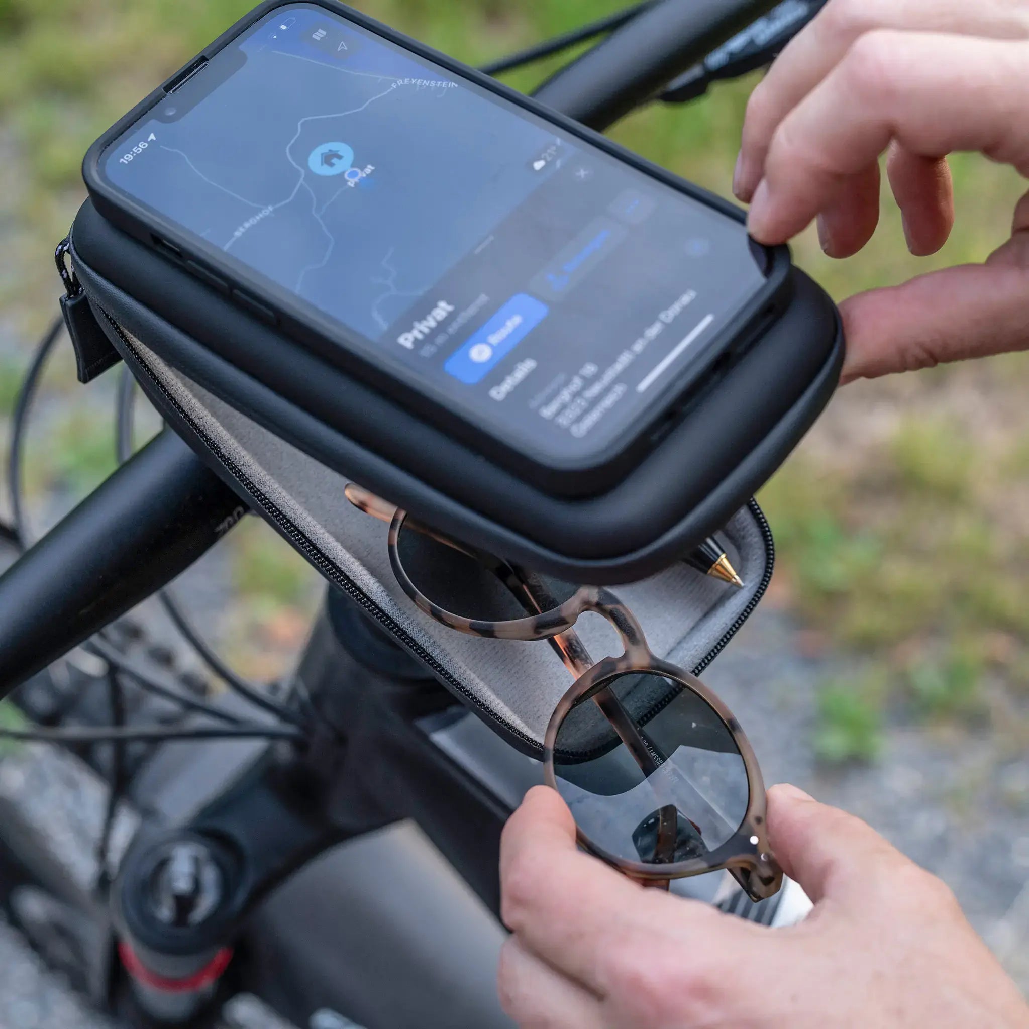 SP Connect Storage Wedge Case Set boîtier vélo Mag-Align étanche