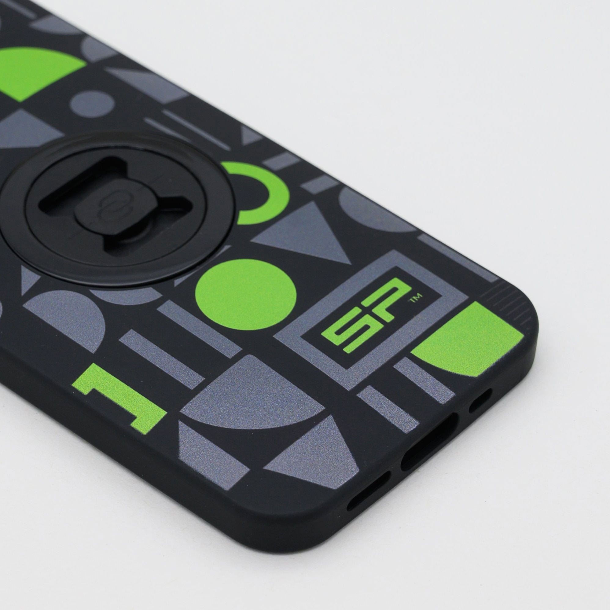 SP Connect Edition Geometric coque téléphone lime vélo