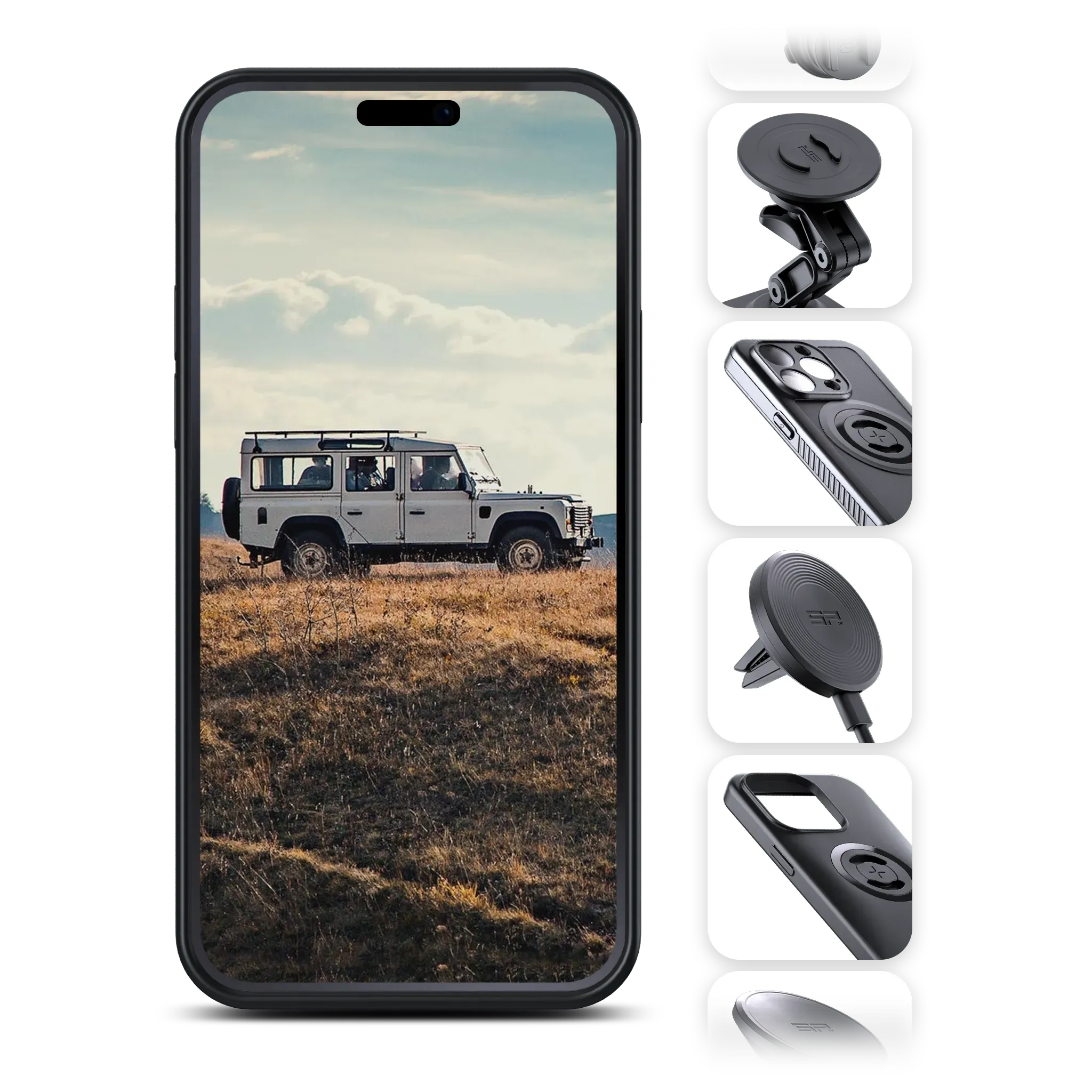 SP Connect Car Bundle support voiture Standard grille aération