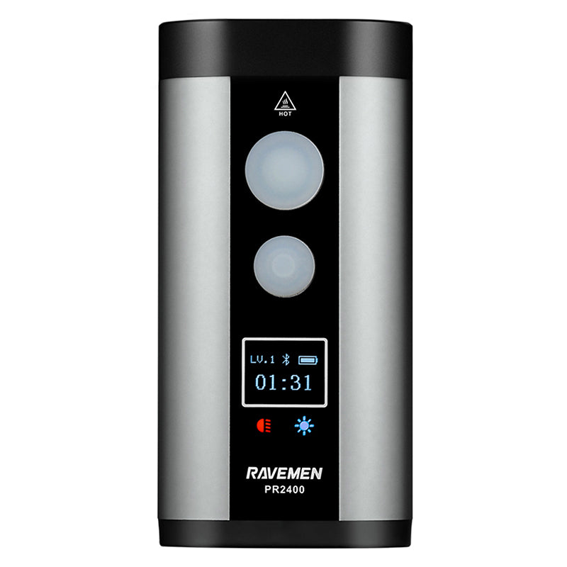 Ravemen PR2400 phare vélo 2400 lumens OLED télécommande
