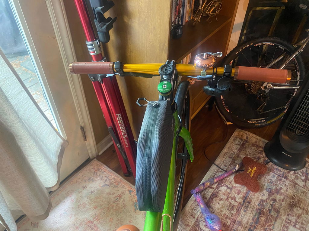 K-Edge Adjustable Stem Support Compteur Garmin Noir Vélo