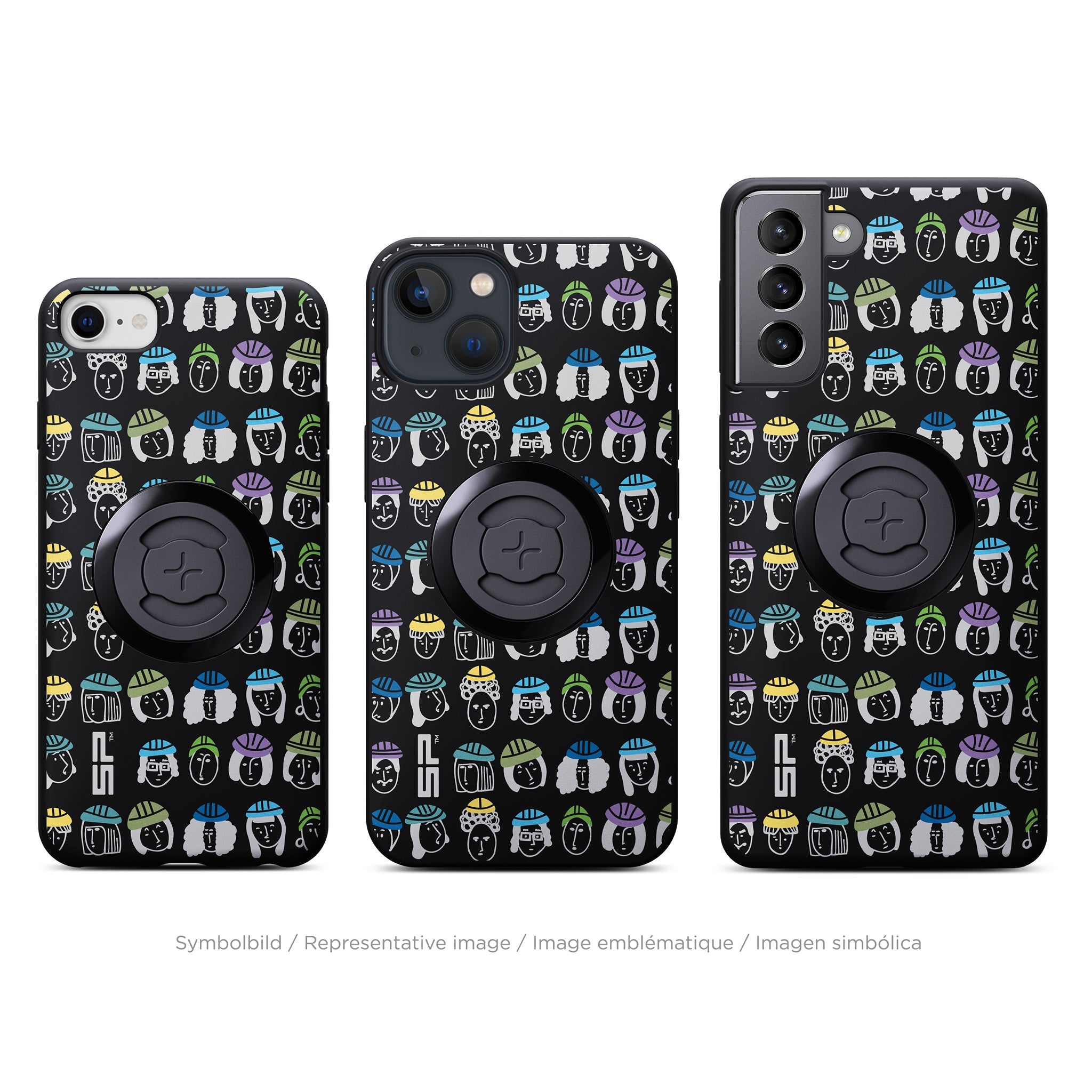 SP Connect Helmets coque iPhone 16 Pro multi fixation moto