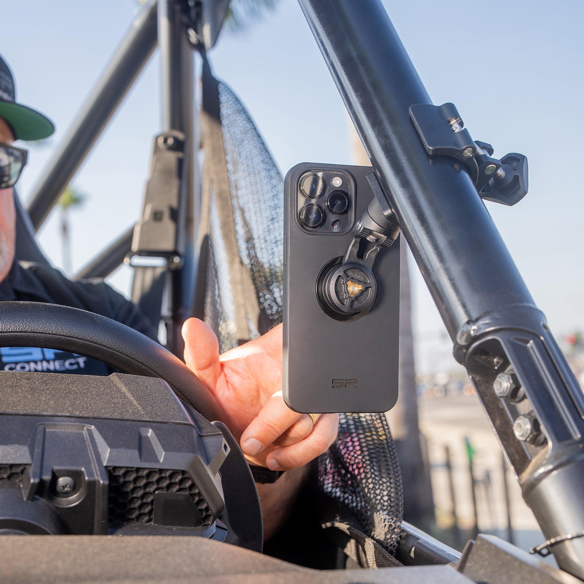 SP Connect Mounts Roll Cage support téléphone arceau robuste