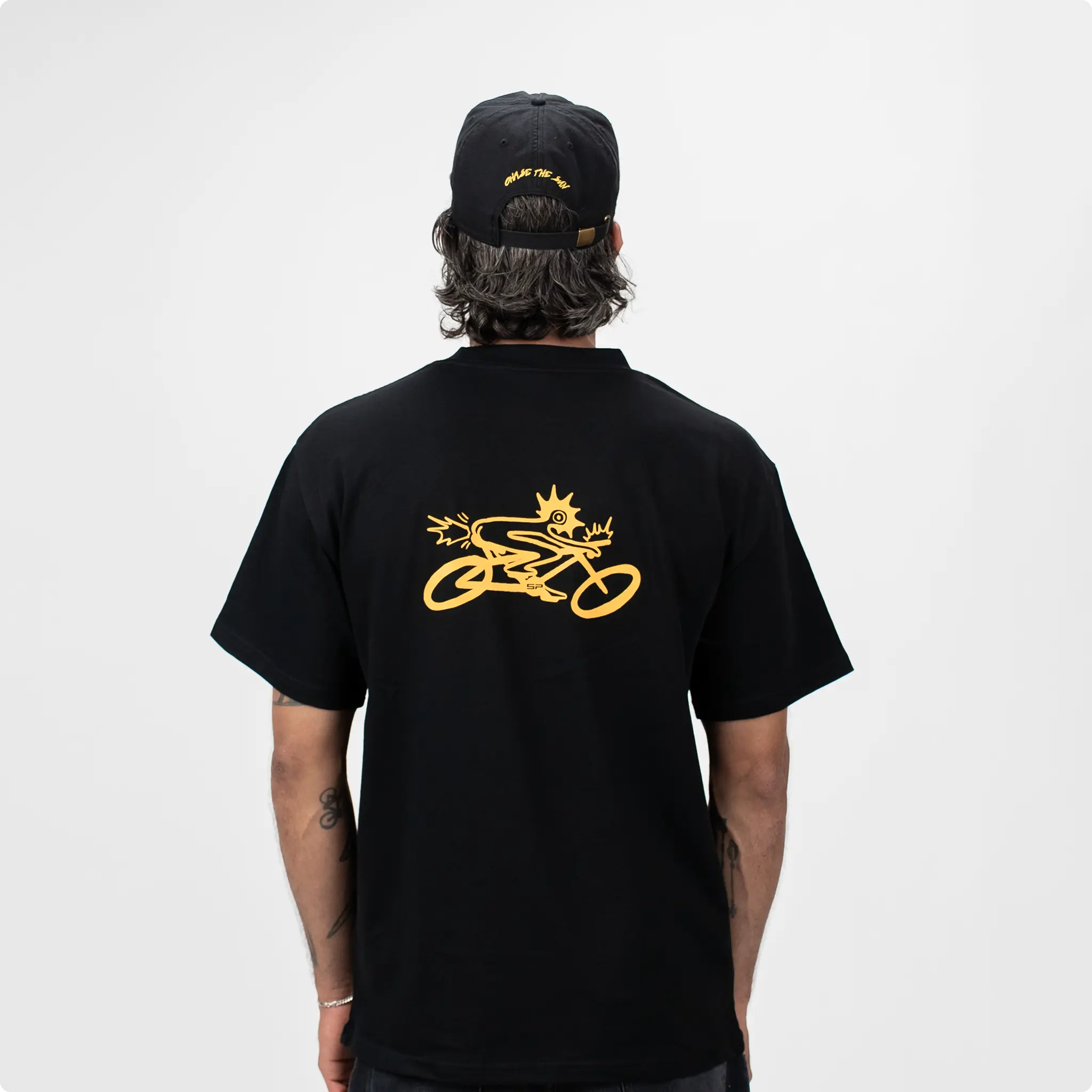 SP Connect Chase the Sun T-Shirt Cyclist noir coton taille L
