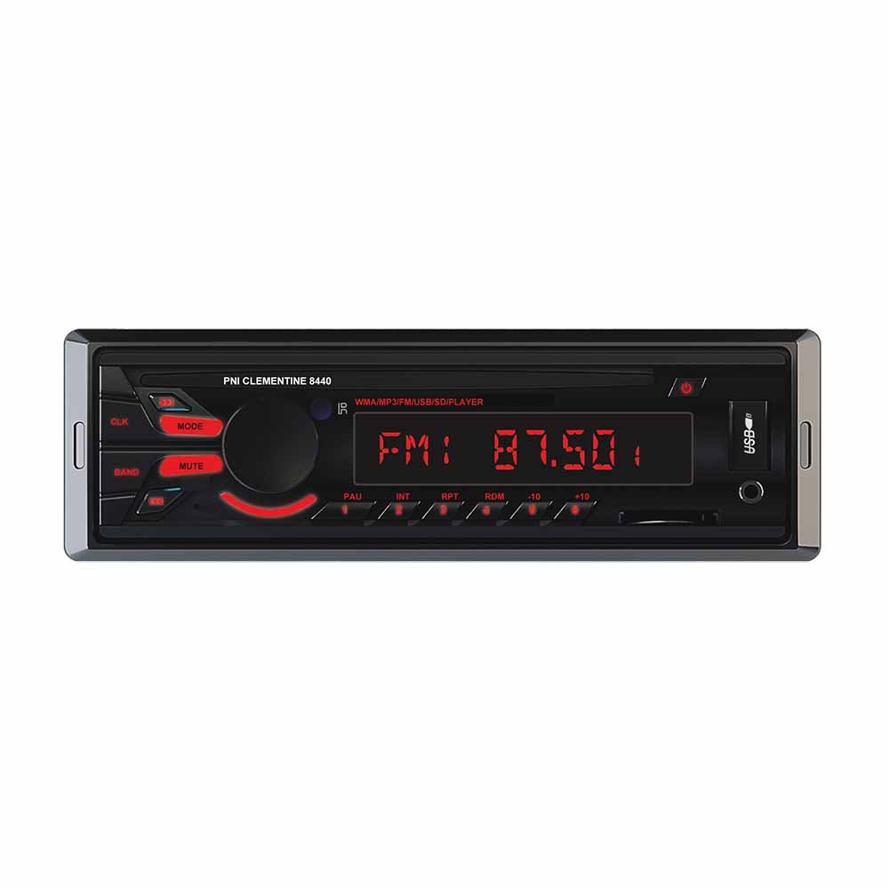 PNI Clementine 8440 autoradio Noir USB SD AUX 4x45W