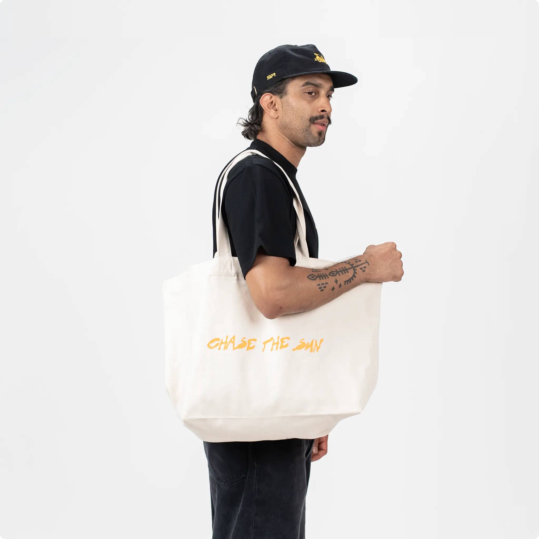 SP Connect Chase the Sun Tote Bag Sunburst sac cabas toile