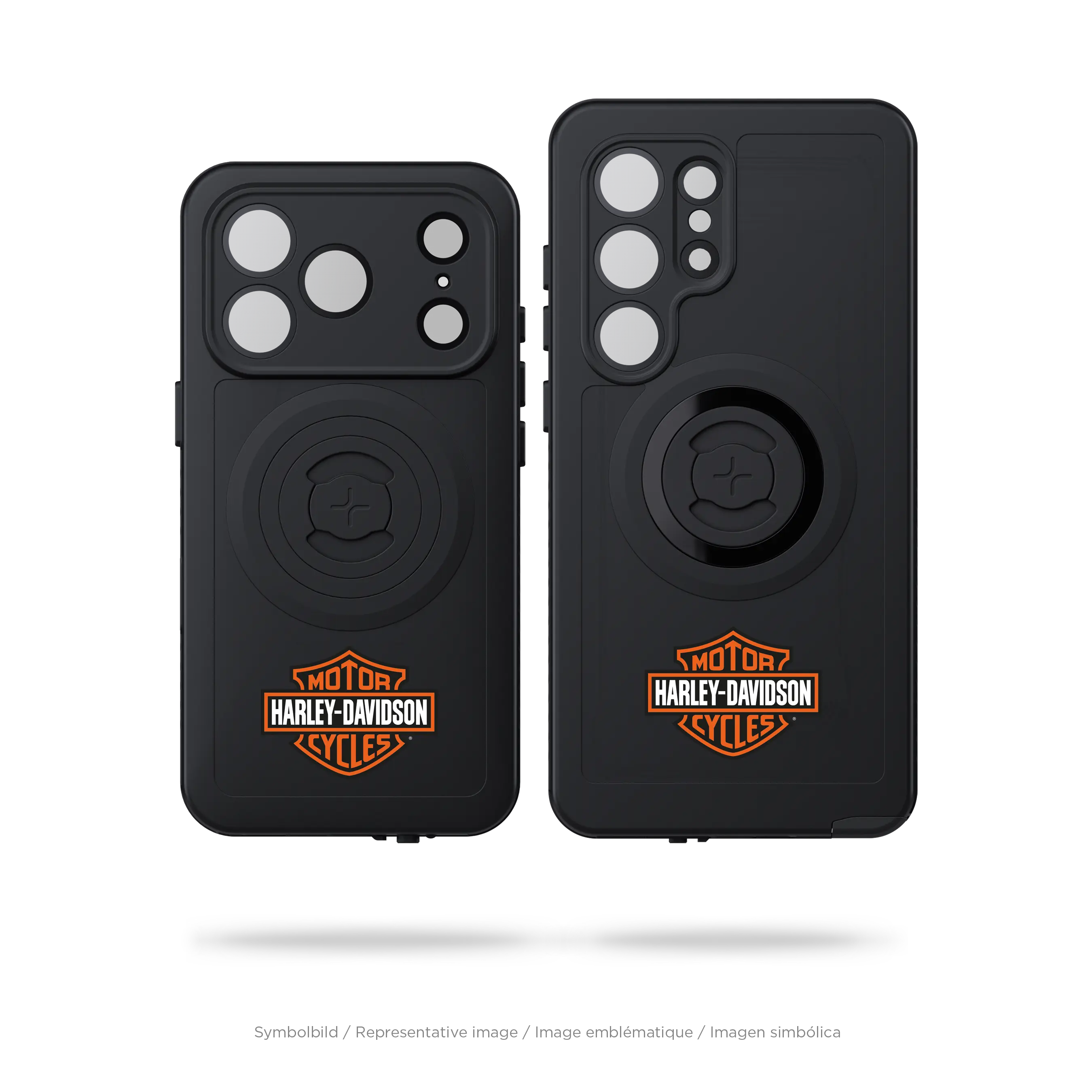 SP Connect Harley-Davidson coque moto Classic B&S iPhone 16 Pro