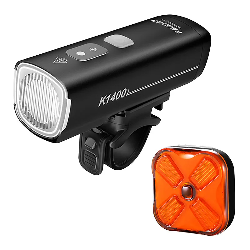 Ravemen LS34 kit éclairage vélo K1400+CL06 avant arrière