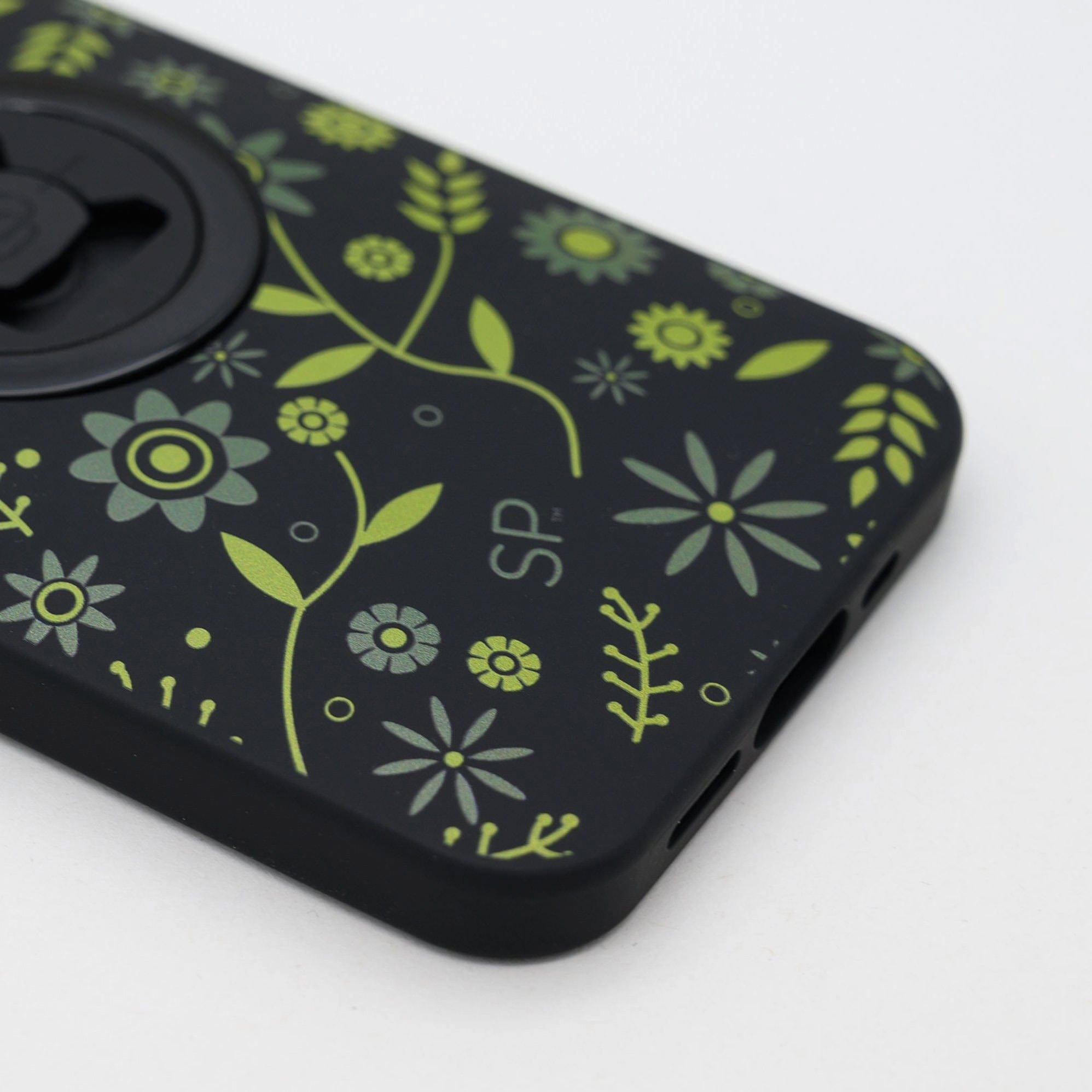 SP Connect Phone Case Garden Olive coque iPhone fixation vélo