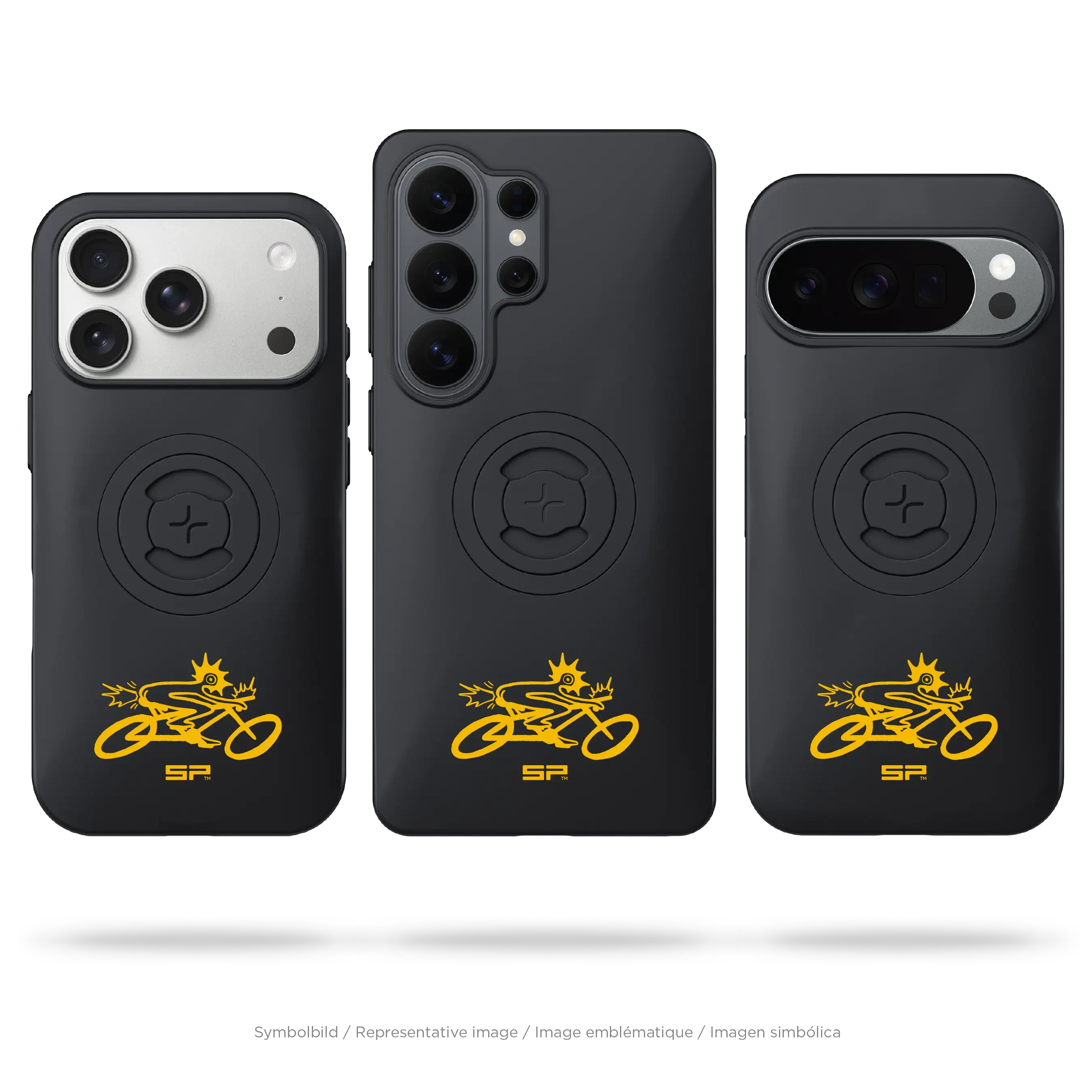 SP Connect Chase the Sun Cyclist coque iPhone 17 Pro vélo