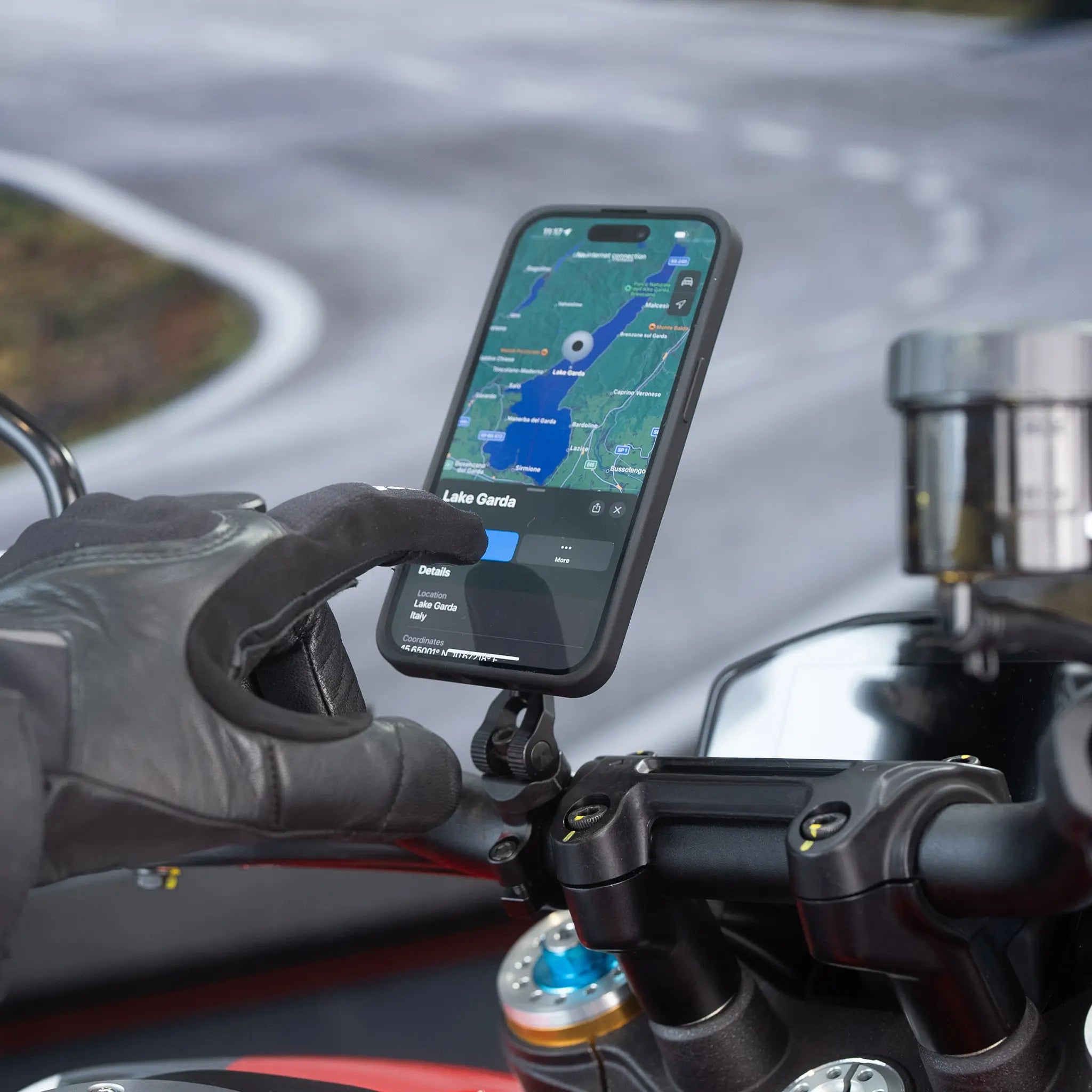 SP Connect Moto Mount 3D support moto guidon rotatif