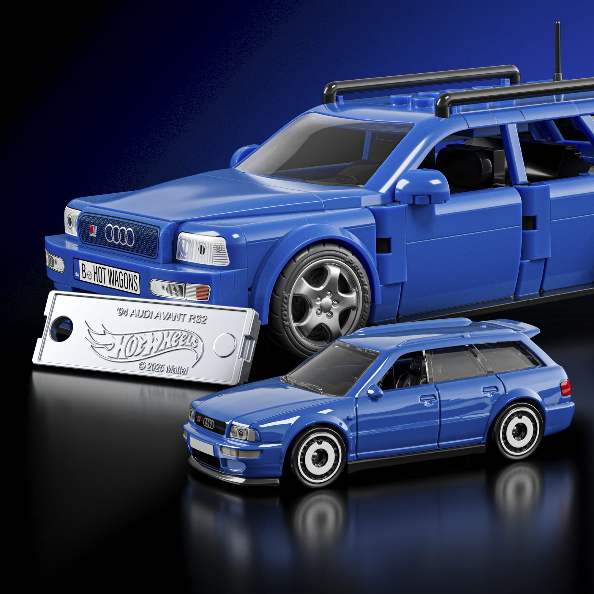 Hot Wheels Speed Series Audi RS2 jeu de construction 1:32