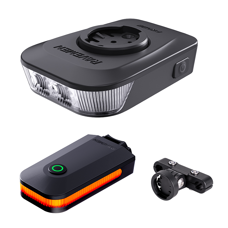 Ravemen LS07 Kit Éclairage Vélo FR500 + CL01 Pro Avant