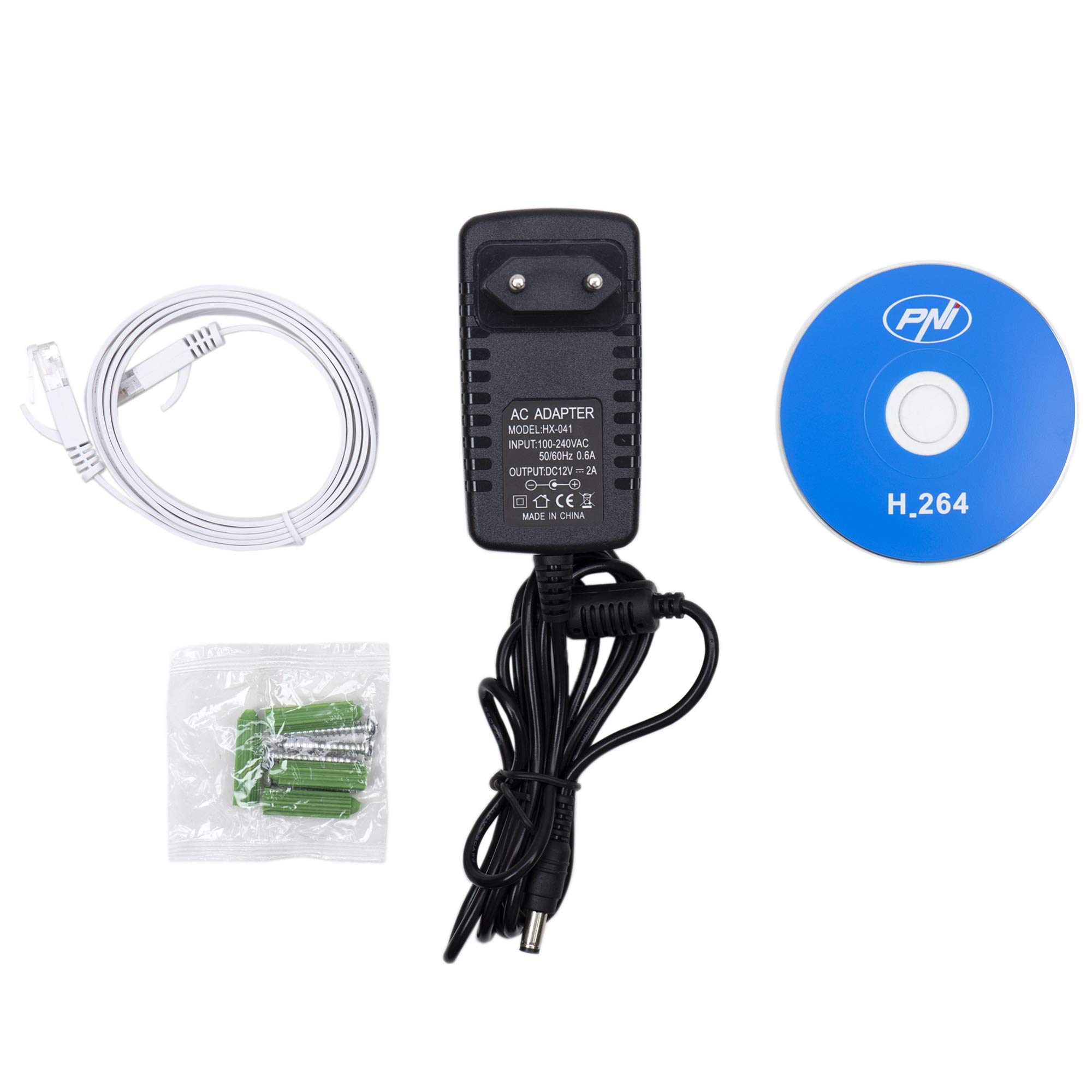 PNI IP655B Caméra IP WiFi 5MP PTZ Zoom 5X 50m