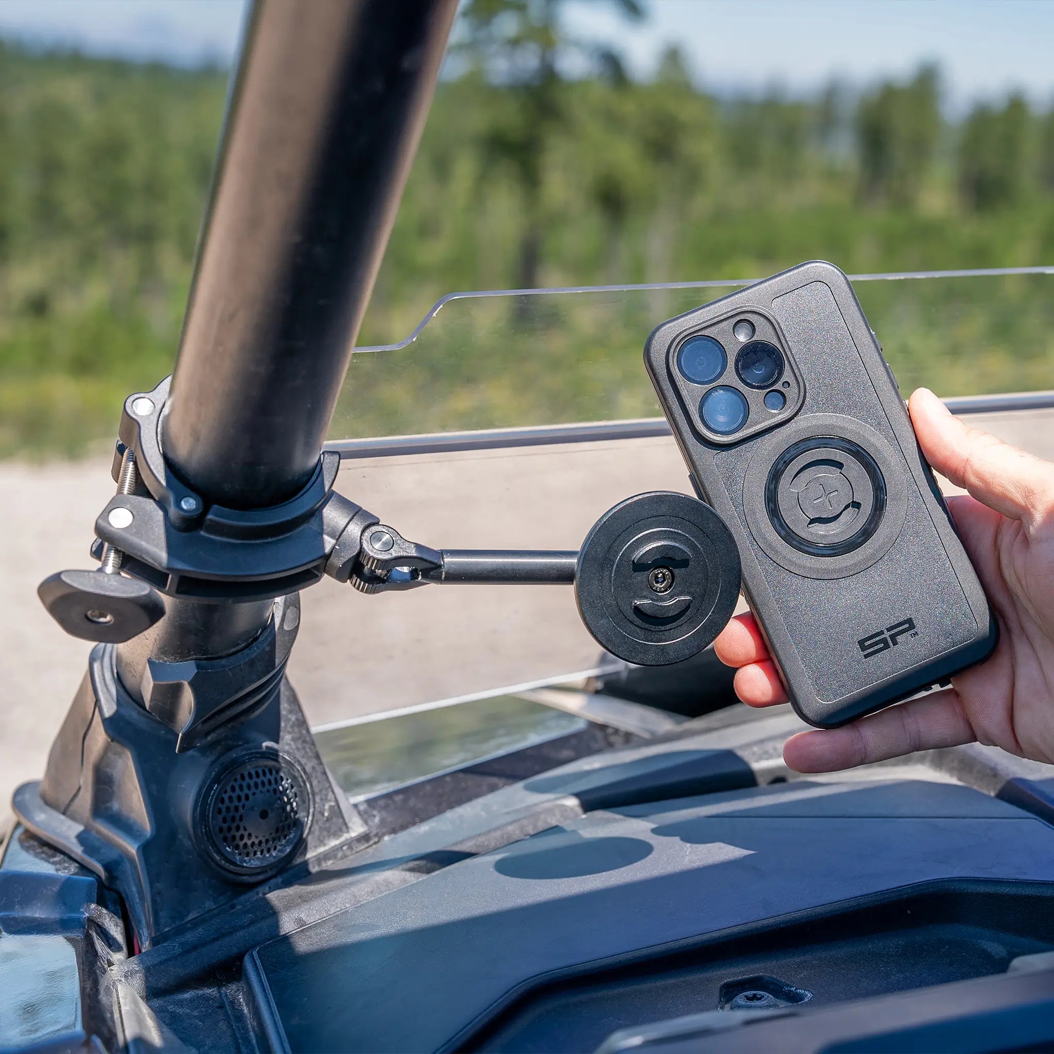 SP Connect Roll Cage Mount 3D support téléphone voiture