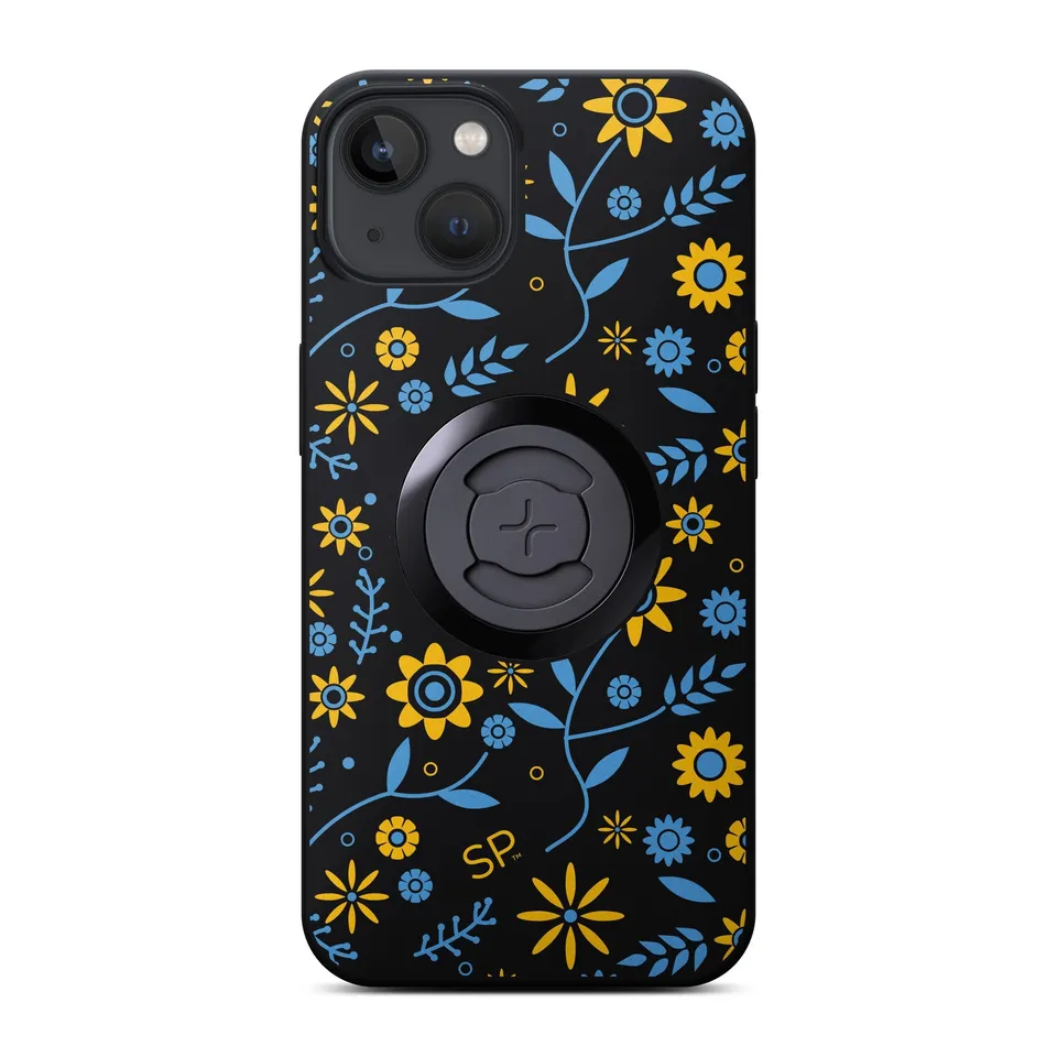 SP Connect Edition Garden coque téléphone bleu fixation vélo