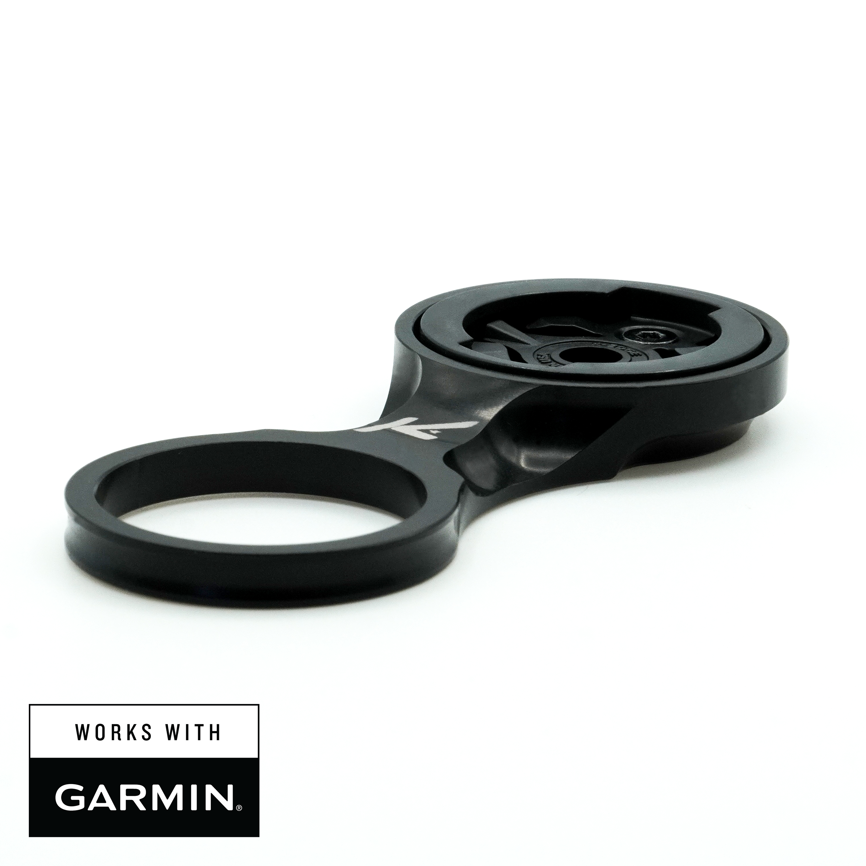 K-Edge Computer Mounts Stem Support Potence Noir Garmin
