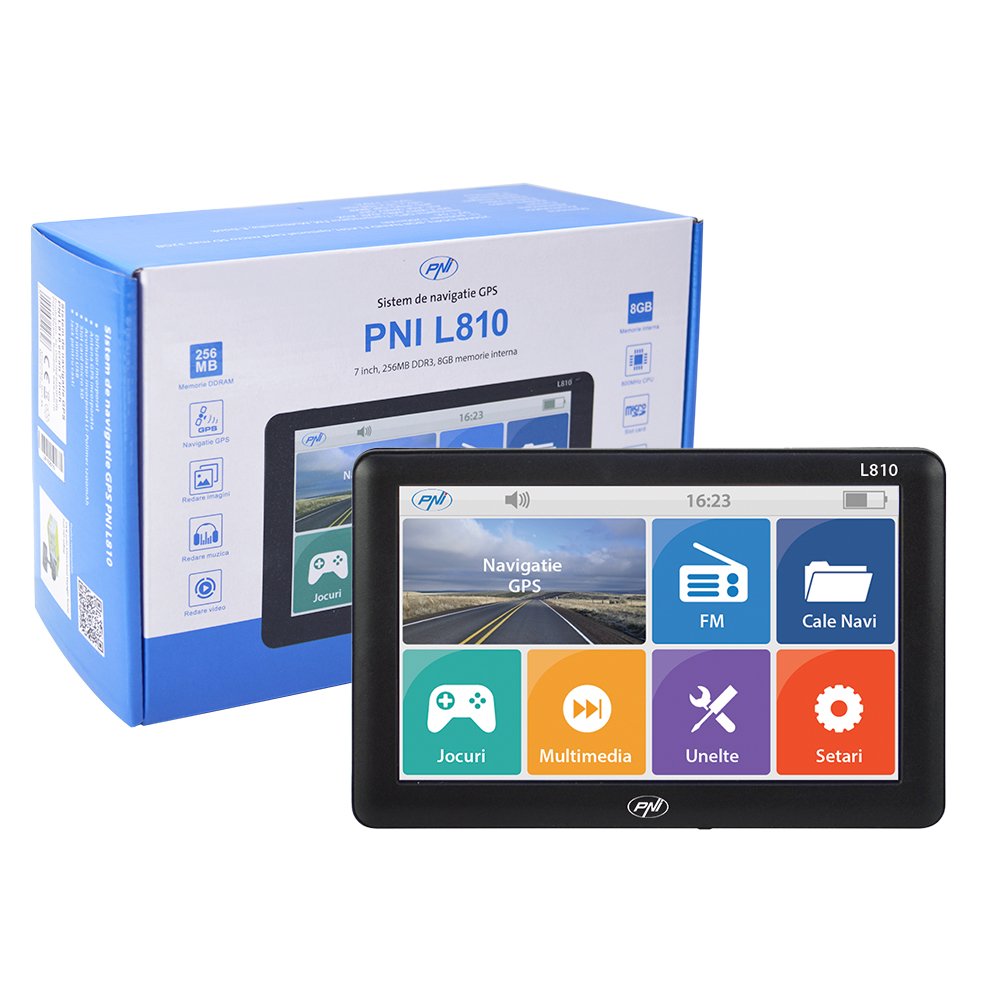 PNI Navigation GPS L510 gps voiture 5 pouces écran tactile