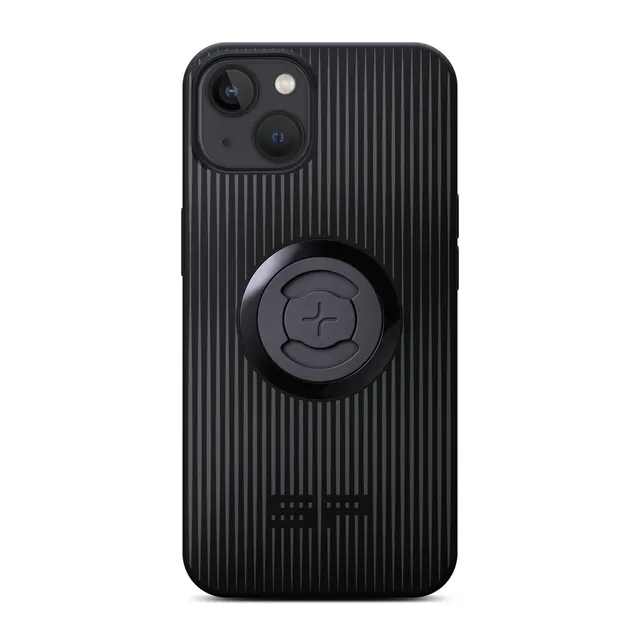 SP Connect Striped Clear Coque iPhone 16 Pro Transparente Moto