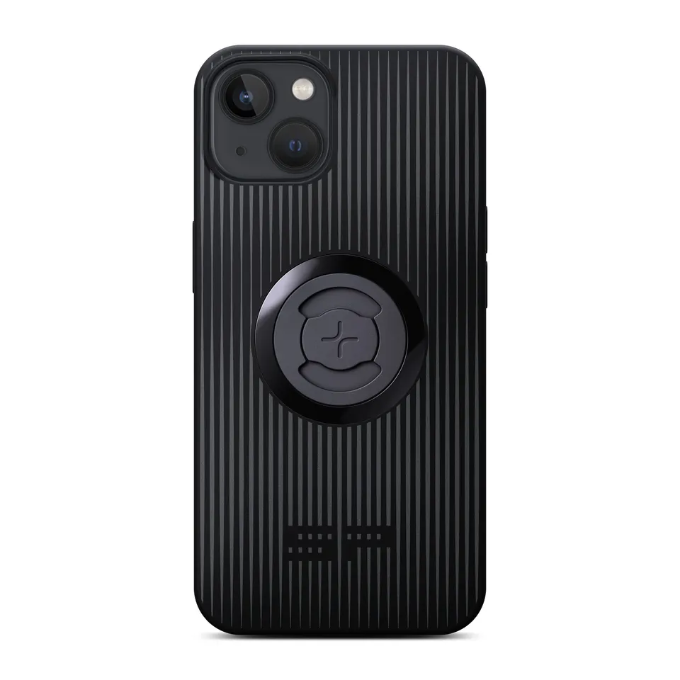 SP Connect Striped Clear Coque iPhone 16 Pro Transparente Moto