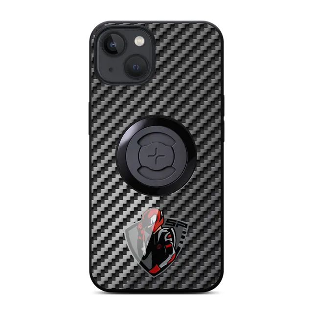 SP Connect Carbon Rider coque téléphone rouge