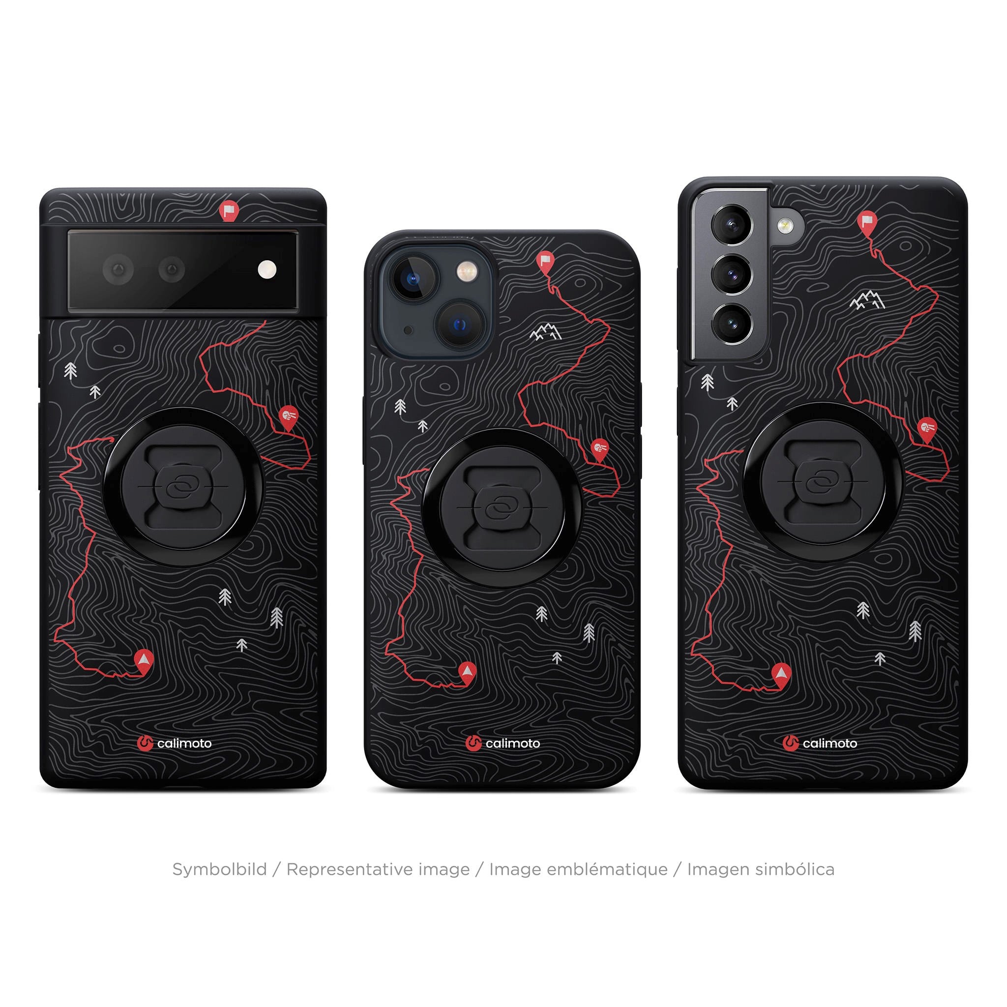 SP Connect calimoto Topo Lines coque iPhone 16 Pro