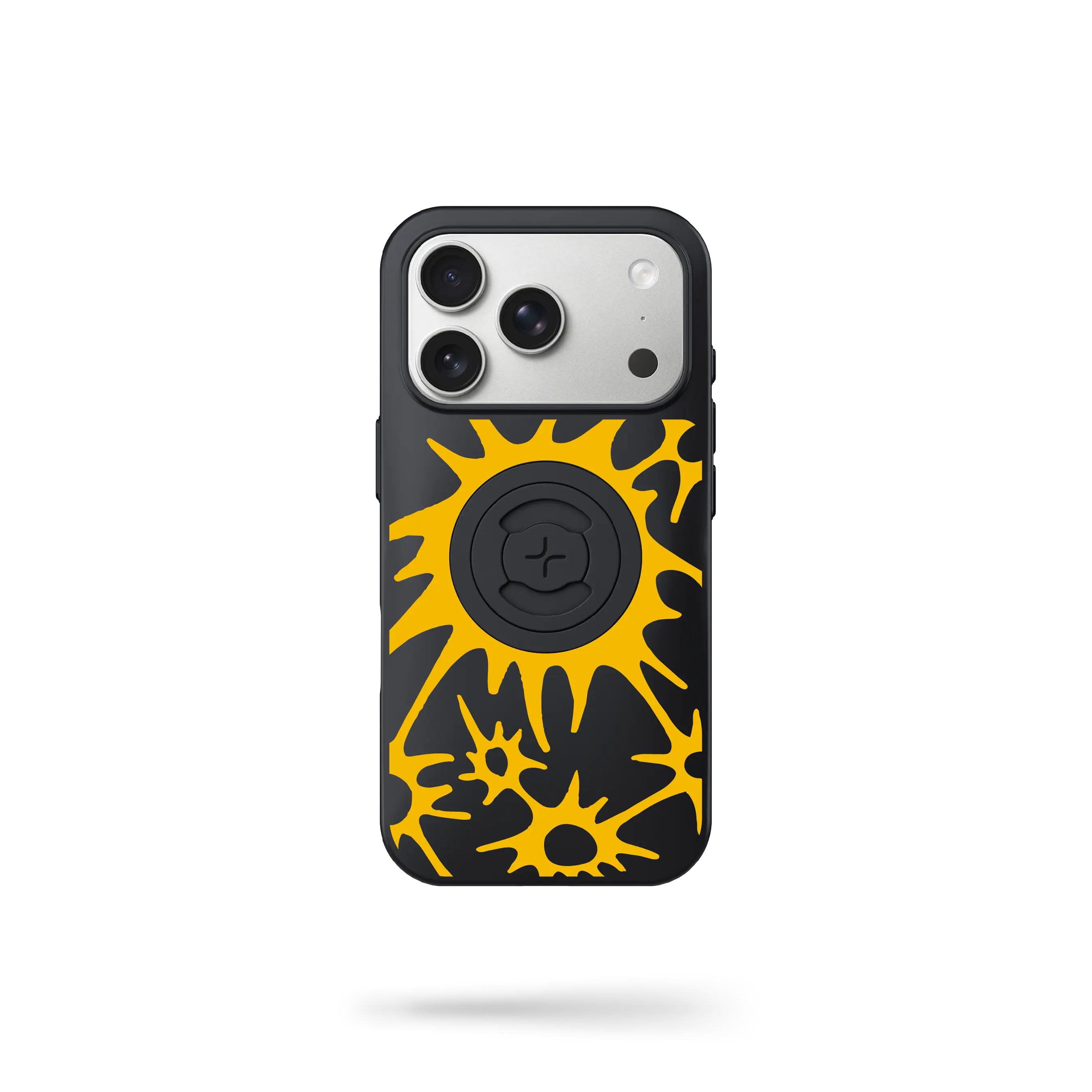 SP Connect Sunburst coque téléphone vélo moto jaune Chase Sun