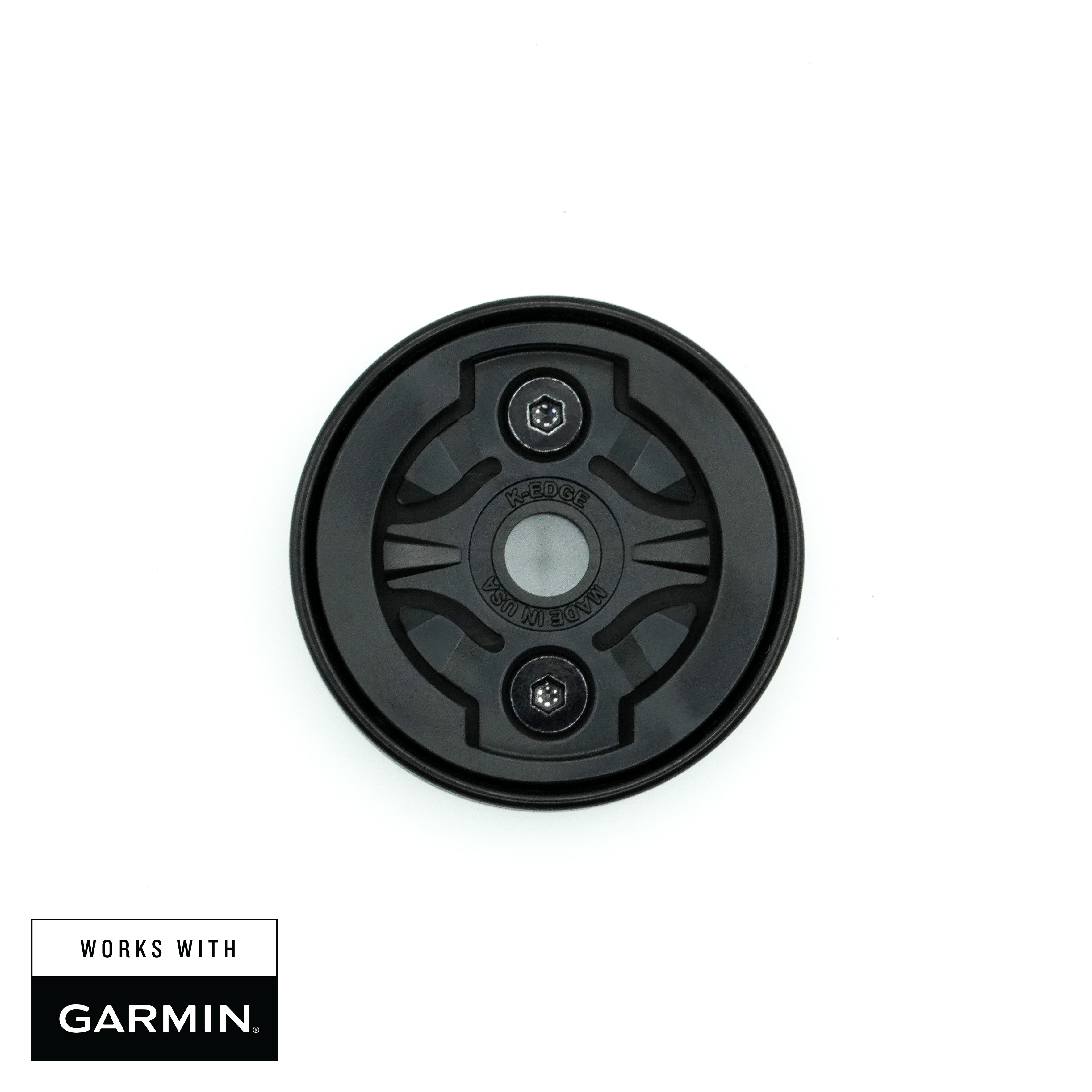 K-edge Computer Mounts Gravity support Garmin noir potence