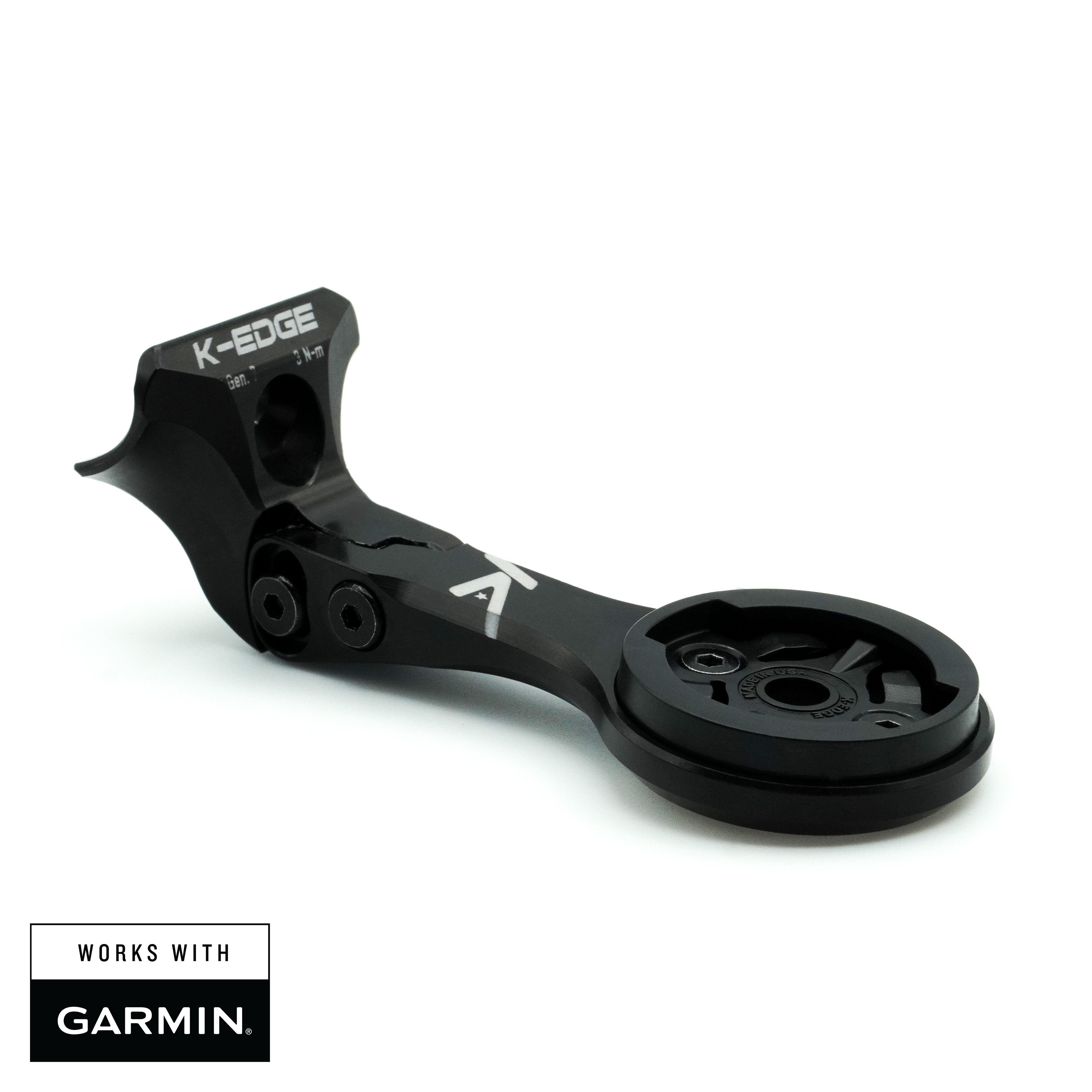 K-EDGE Madone Gen 7 support compteur Garmin noir combo