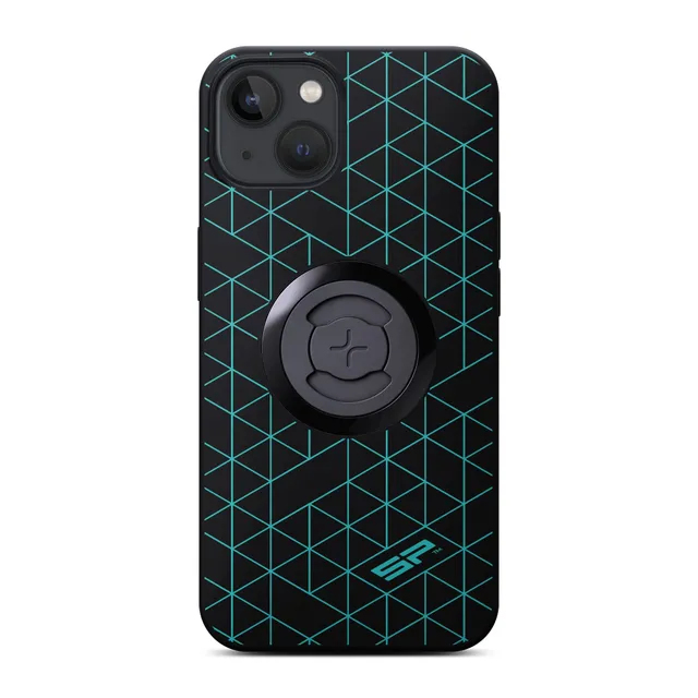 SP Connect Grid coque téléphone turquoise vélo