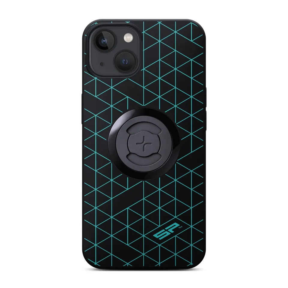 SP Connect Grid coque téléphone turquoise vélo