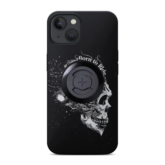 SP Connect Edition Phone Case B2R Skull iPhone 16 Pro blanc