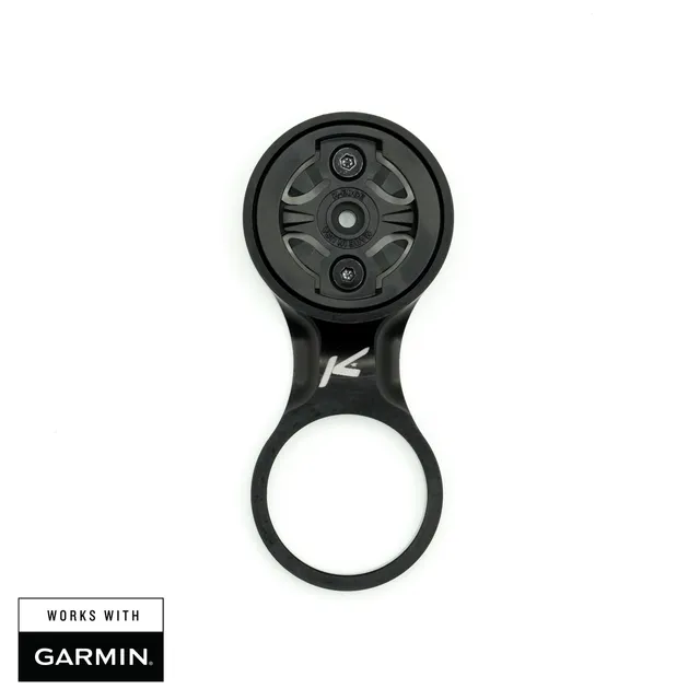 K-Edge Computer Mounts Stem Support Potence Noir Garmin