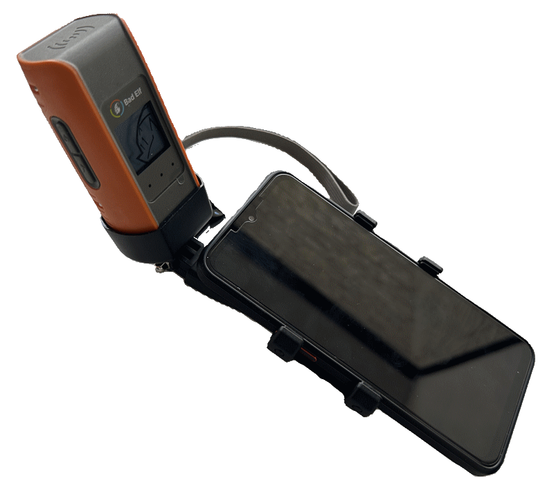 Bad Elf Flex Mini Kit Pince Paddle support téléphone SPC+ 58-82 mm