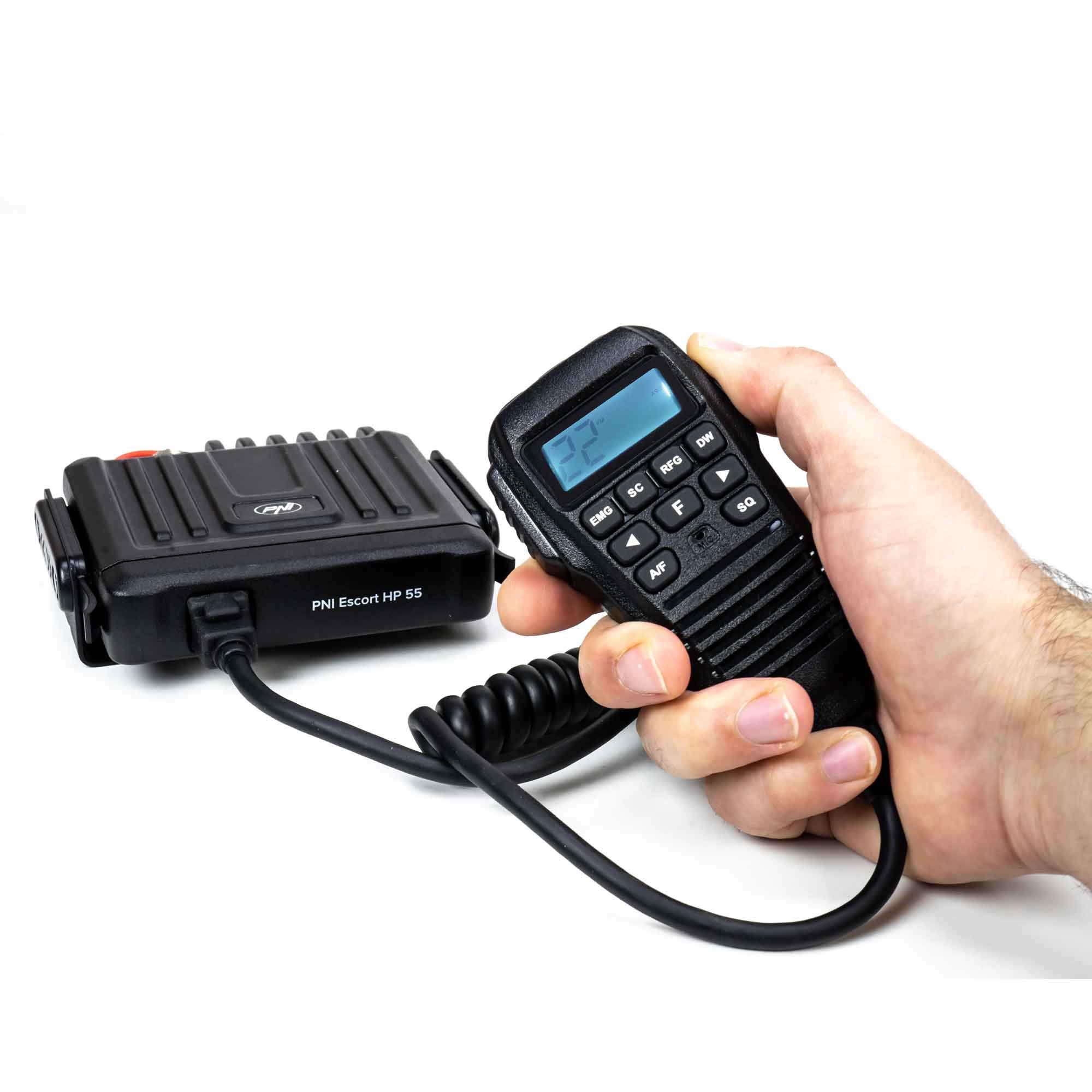 PNI Escort HP 55 radio CB compacte AM FM ASQ