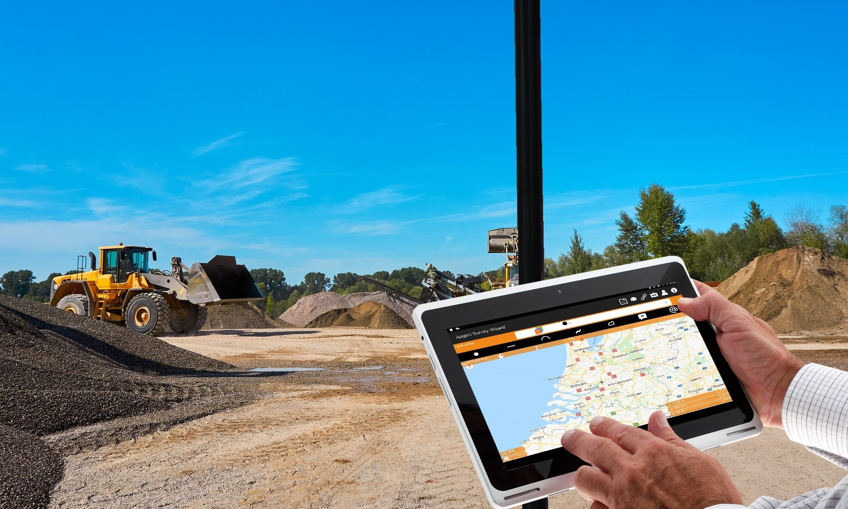 Apglos Survey Wizard appli topographie 1 an Android iOS