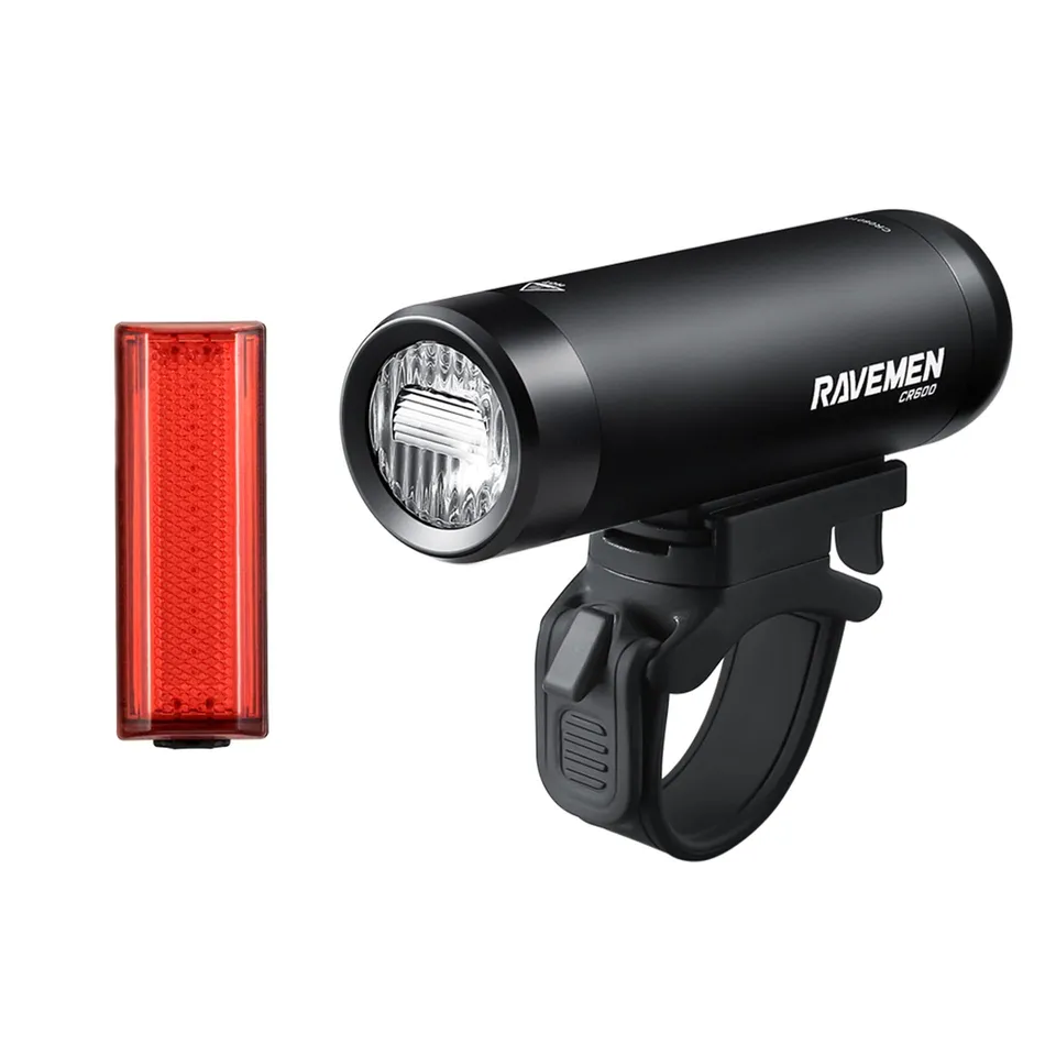 Ravemen LS10 kit éclairage vélo CR600 + TR20 urbain